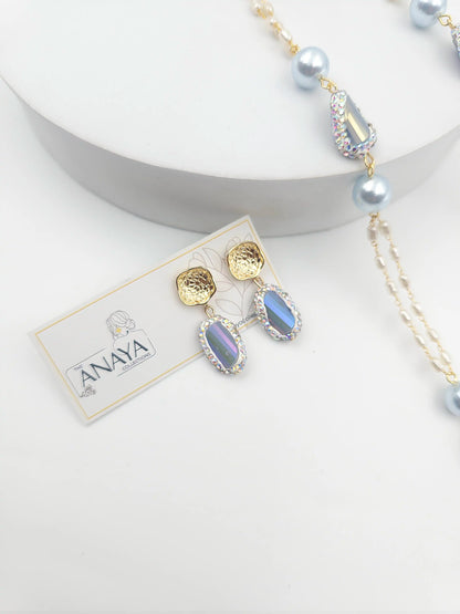 Mystic Shell Pearl Necklace