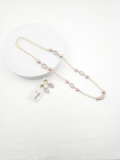 Mystic Shell Pearl Necklace