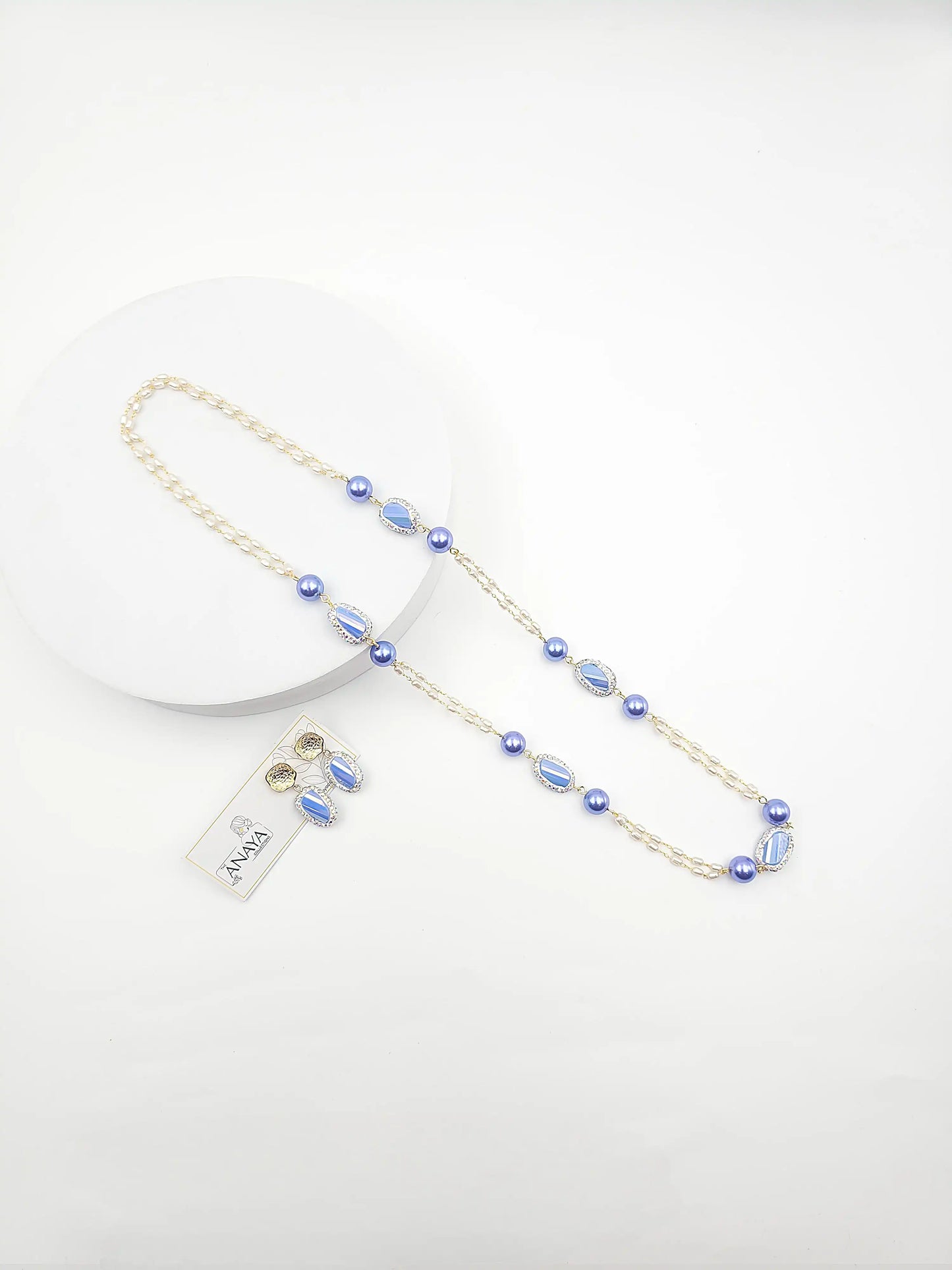 Mystic Shell Pearl Necklace