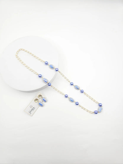 Mystic Shell Pearl Necklace