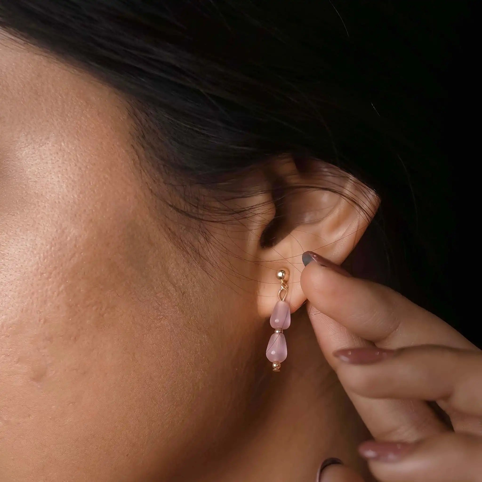 Mystical Drops Dainty Earrings