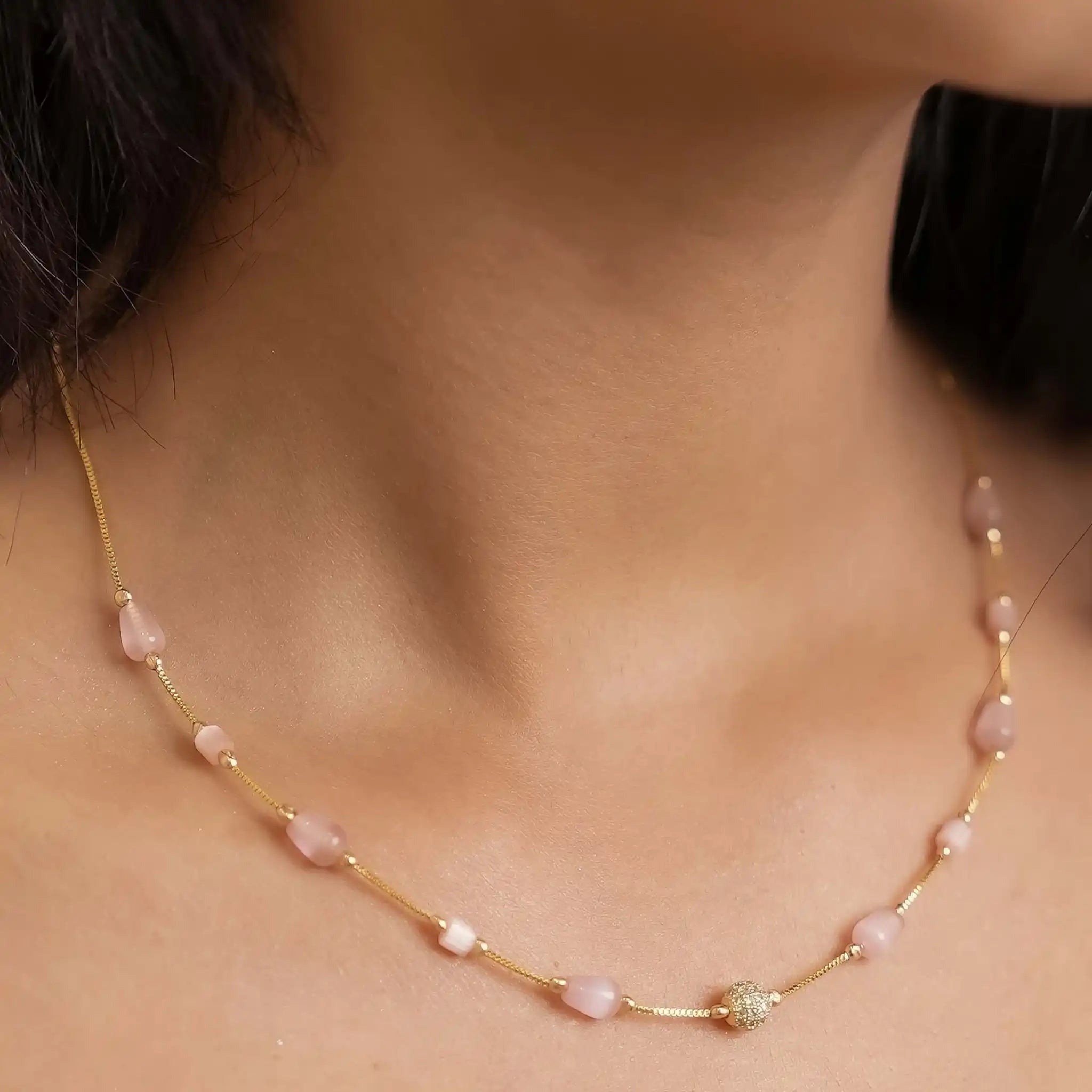 Mystical Drops Dainty Necklace
