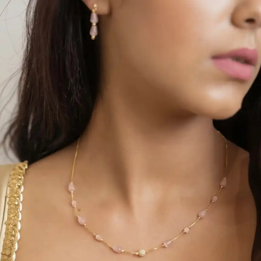 Mystical Drops Dainty Necklace