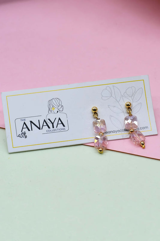 Ethereal Square Dainty Earrings