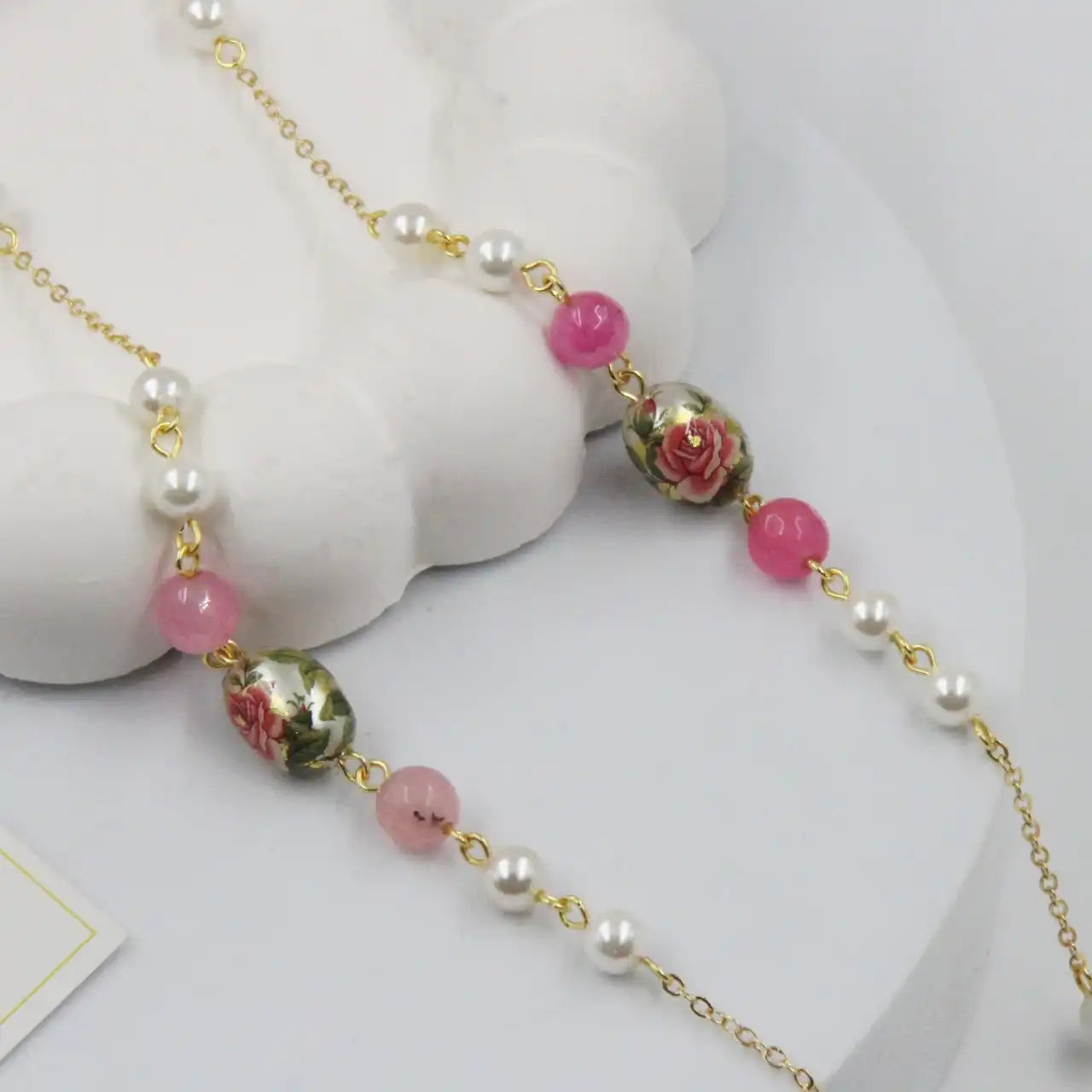 Blooming Floral Pearl Set