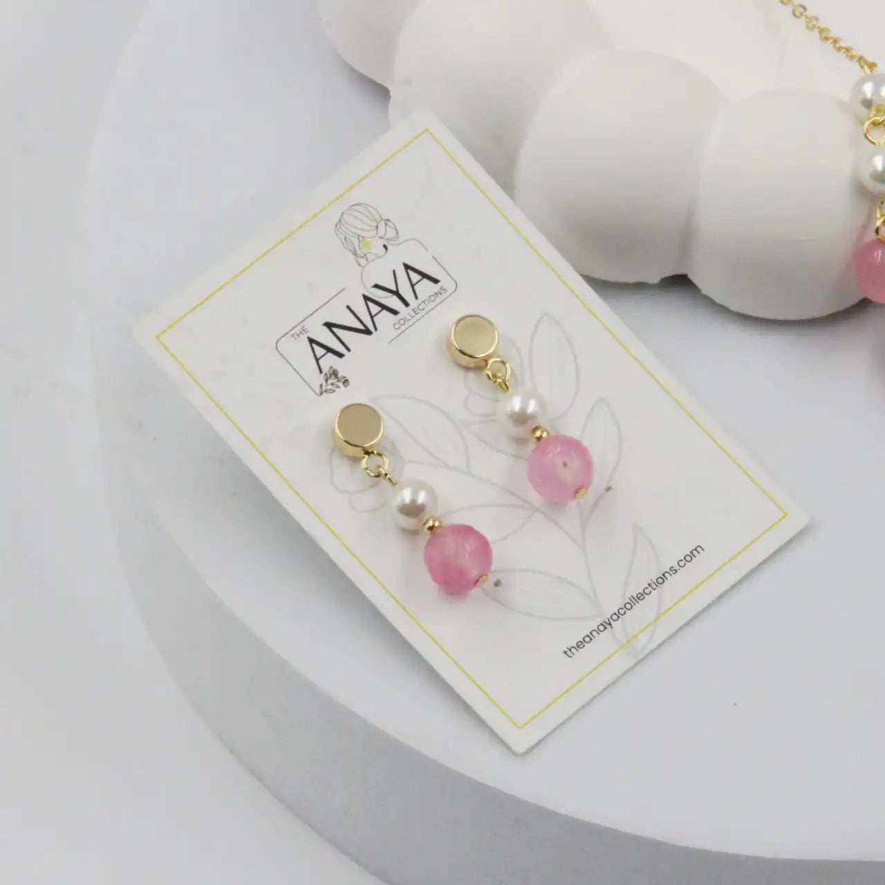 Blooming Floral Pearl Set