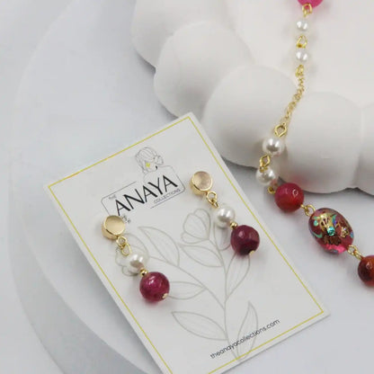 Blooming Floral Pearl Set