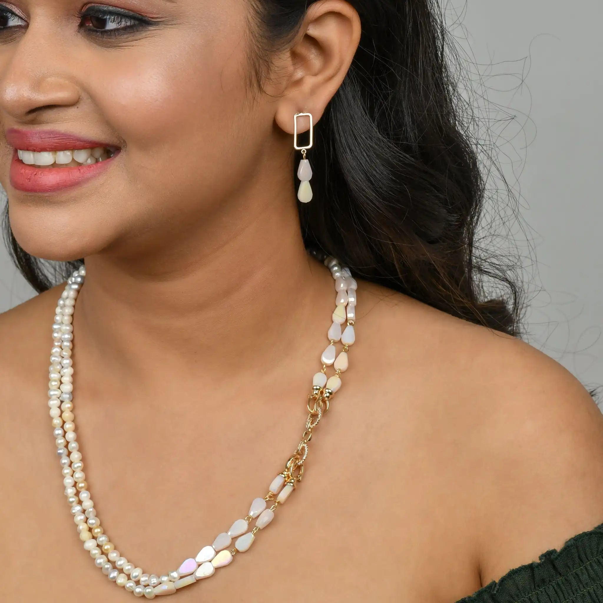 Pearl Crystal Serenity Set