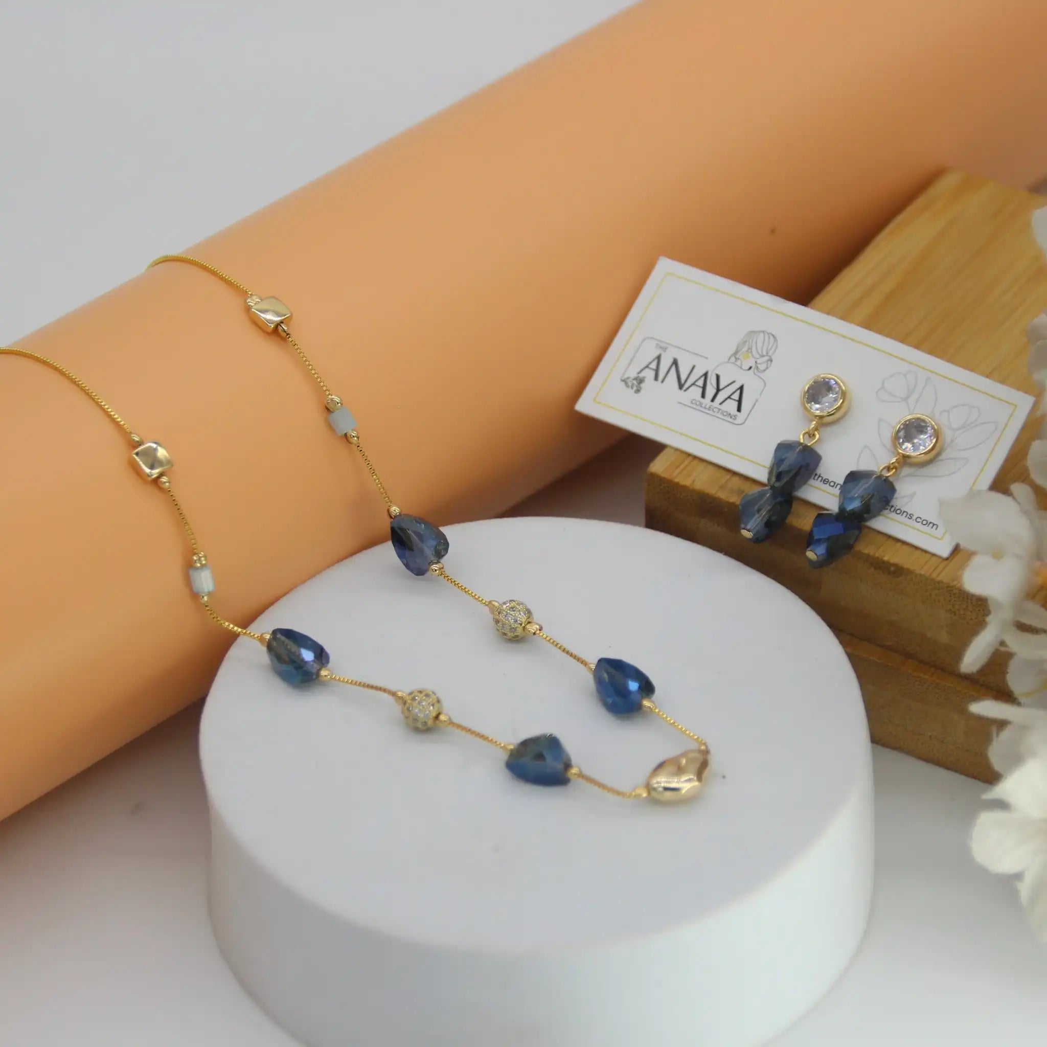 Pebble Harmony Dainty Necklace Set