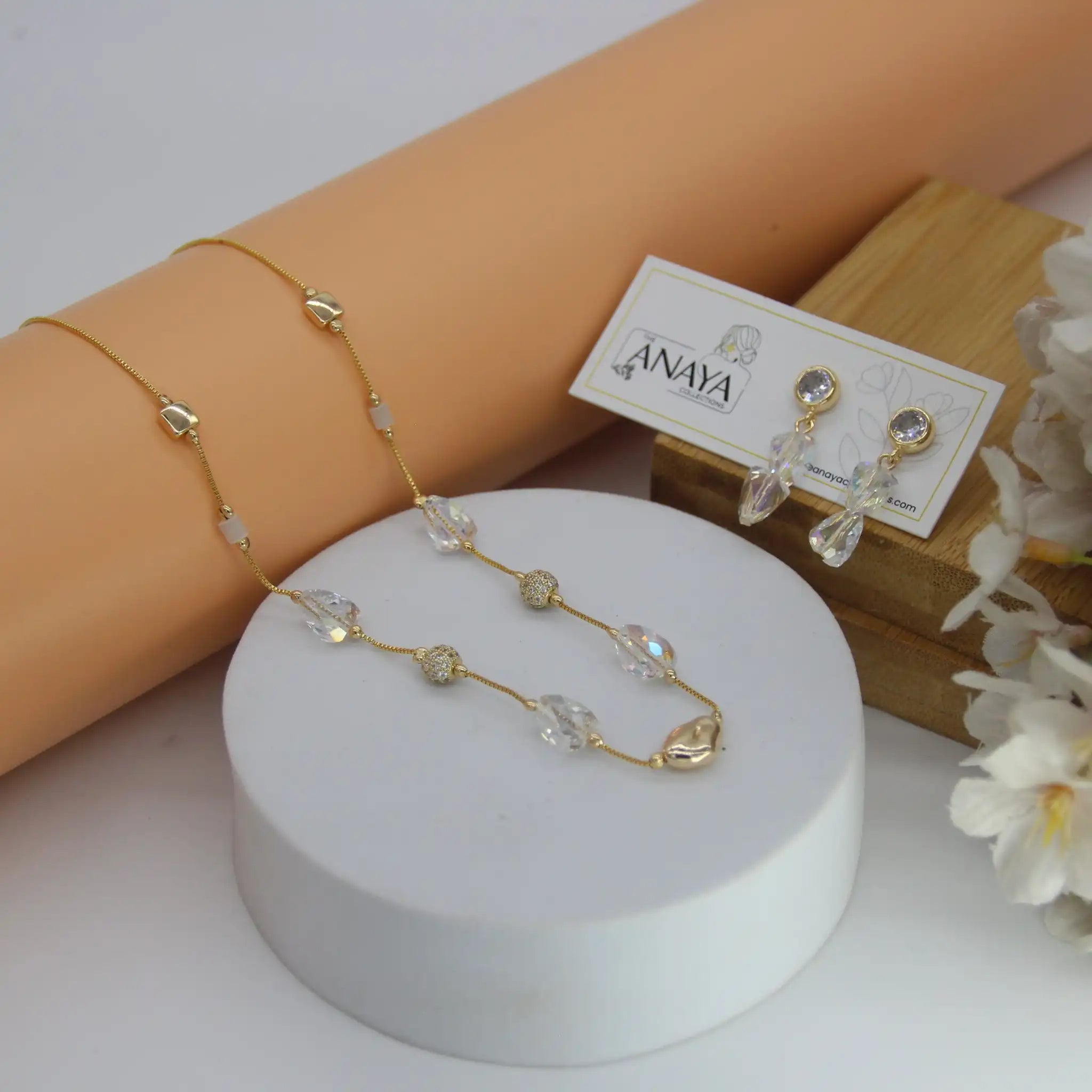 Pebble Harmony Dainty Necklace Set