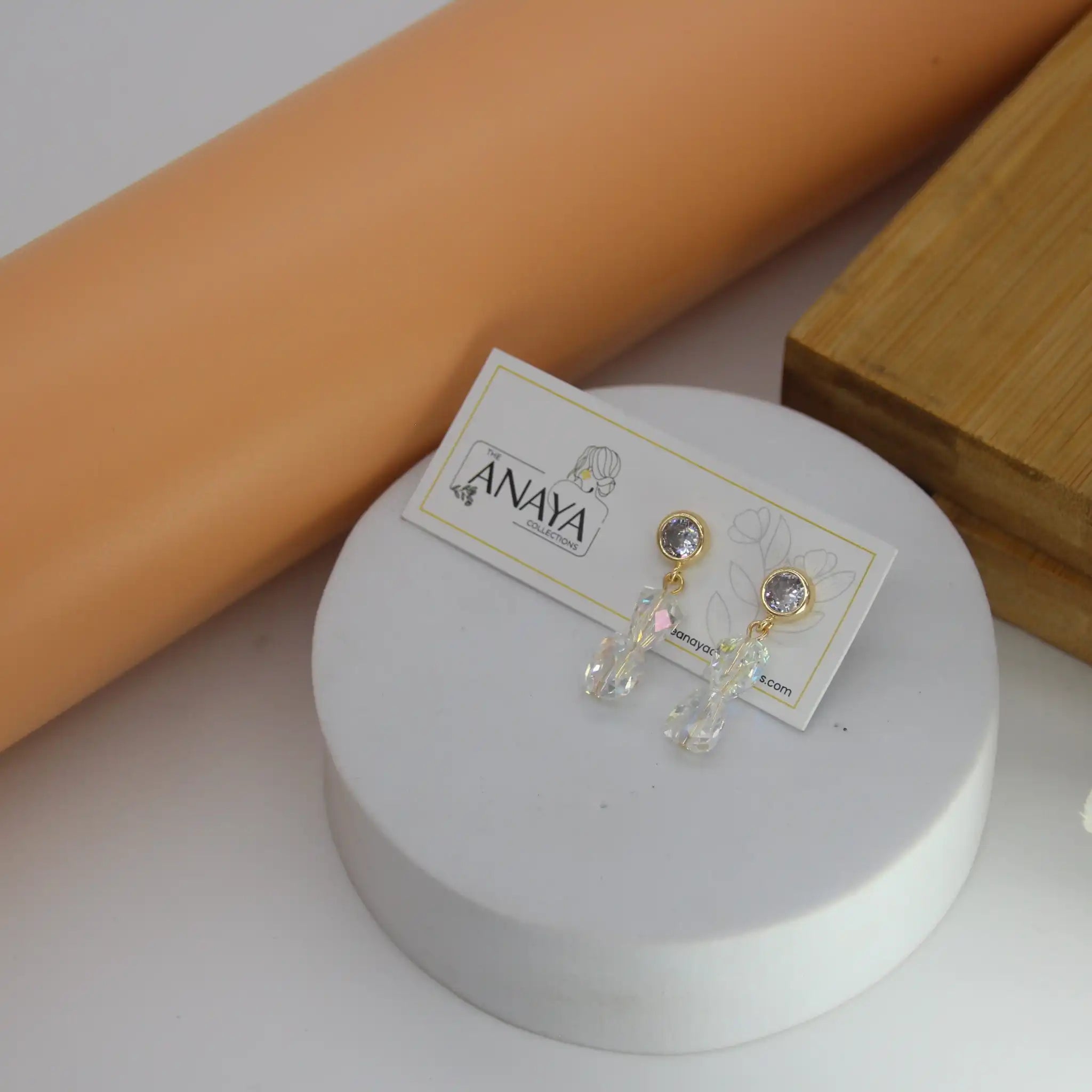 Pebble Radiant Dainty Earrings
