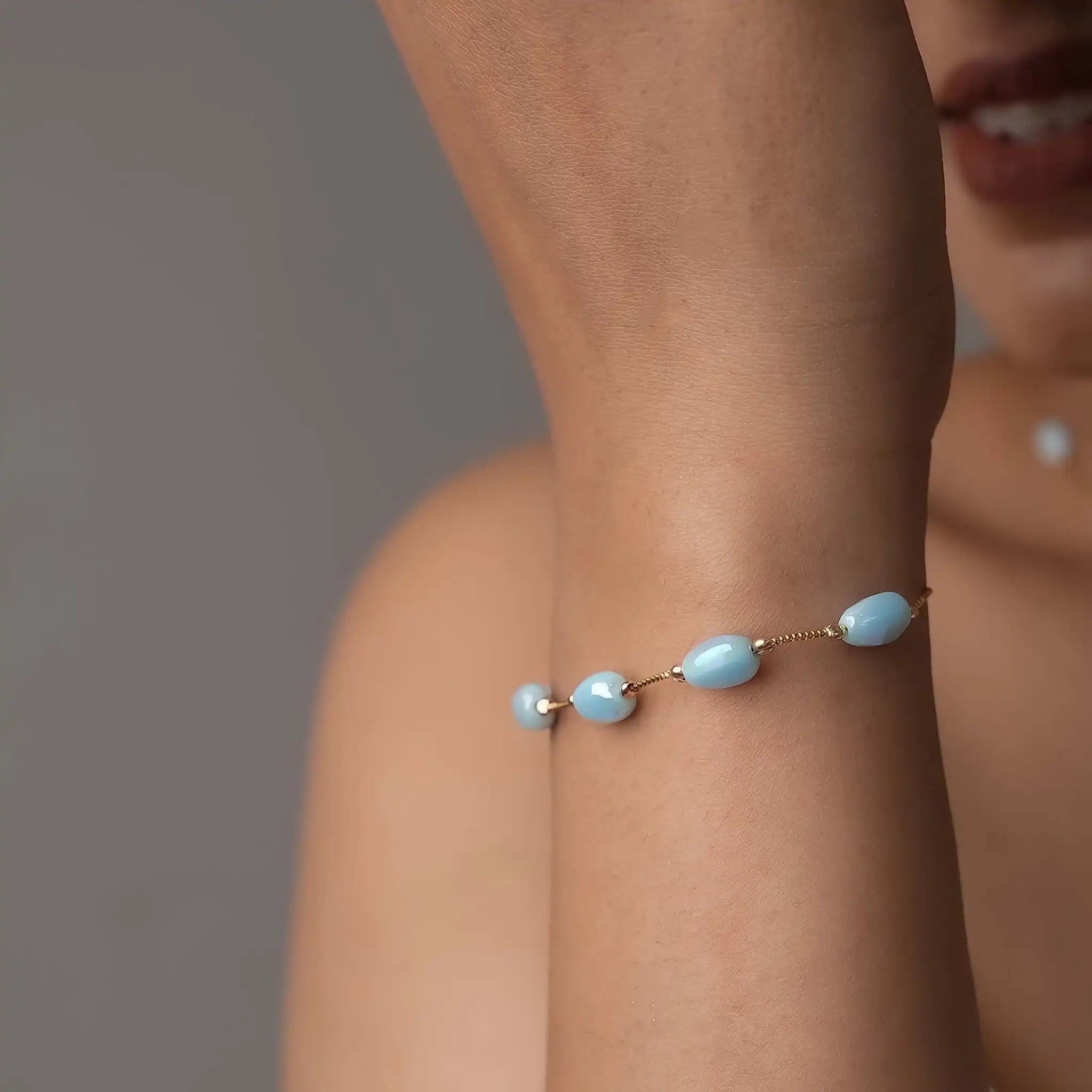 Pebbled Dainty Bracelet
