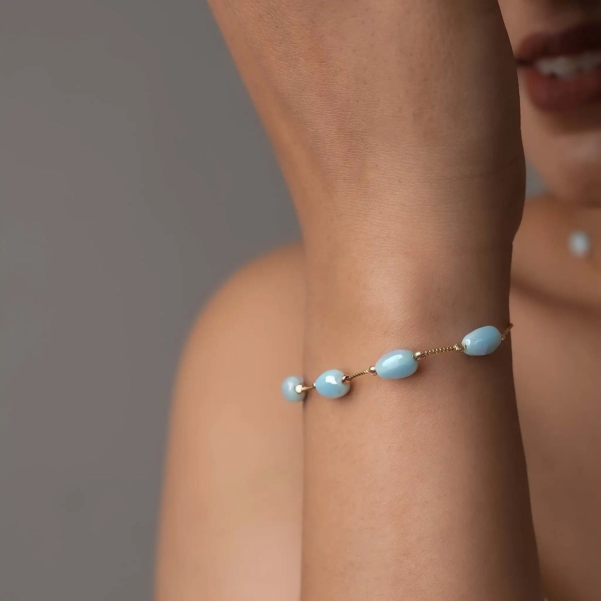 Pebbled Dainty Bracelet