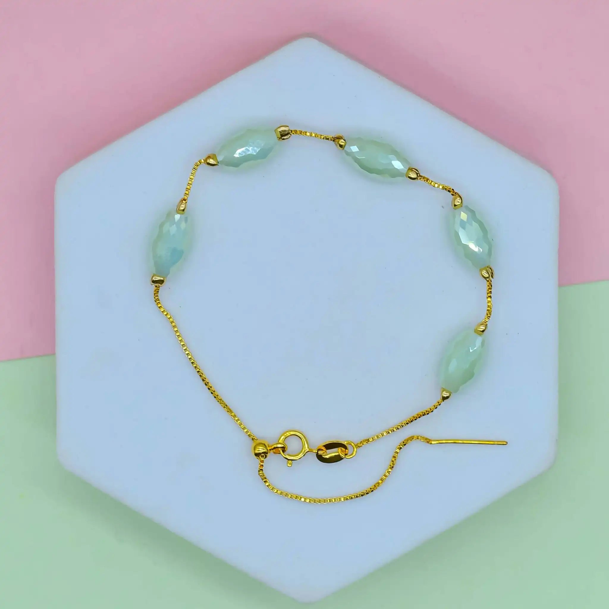 Pebbled Dainty Bracelet