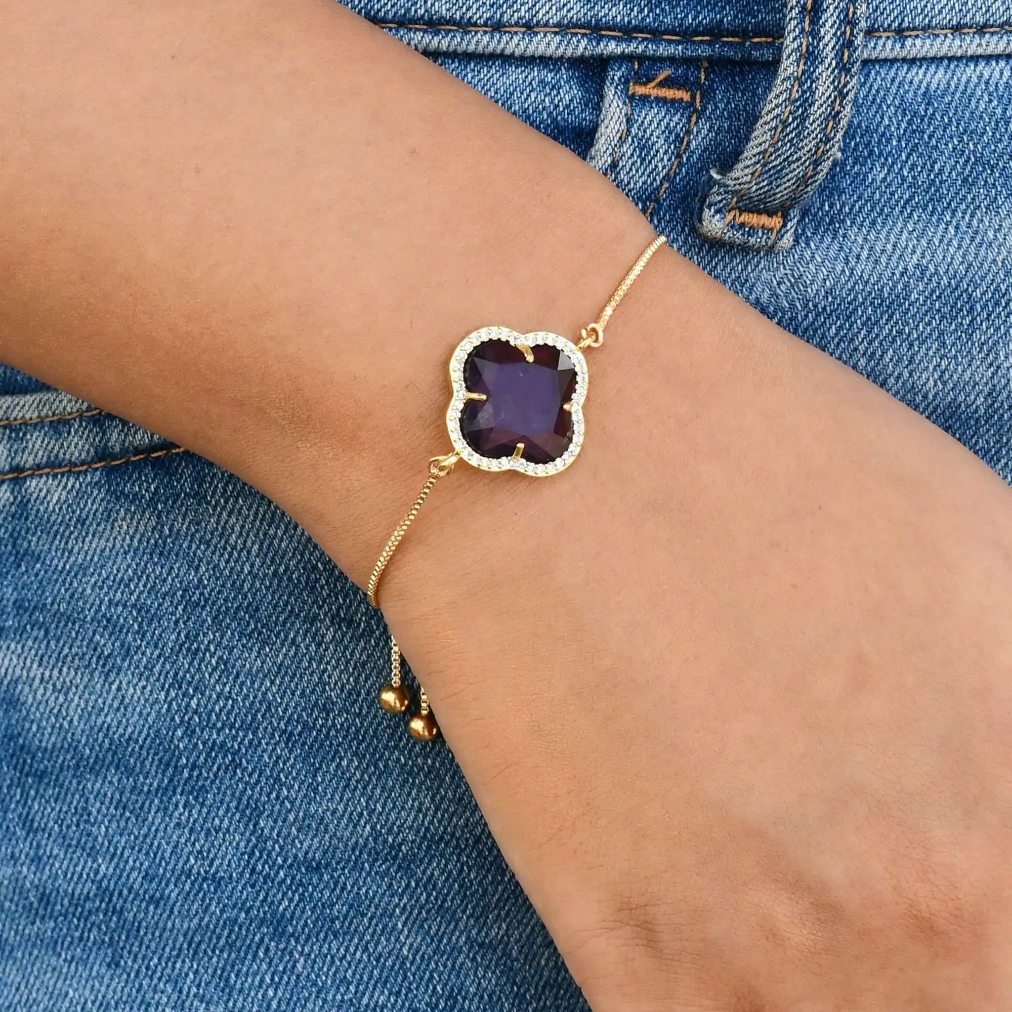 Precious Clover Bracelet