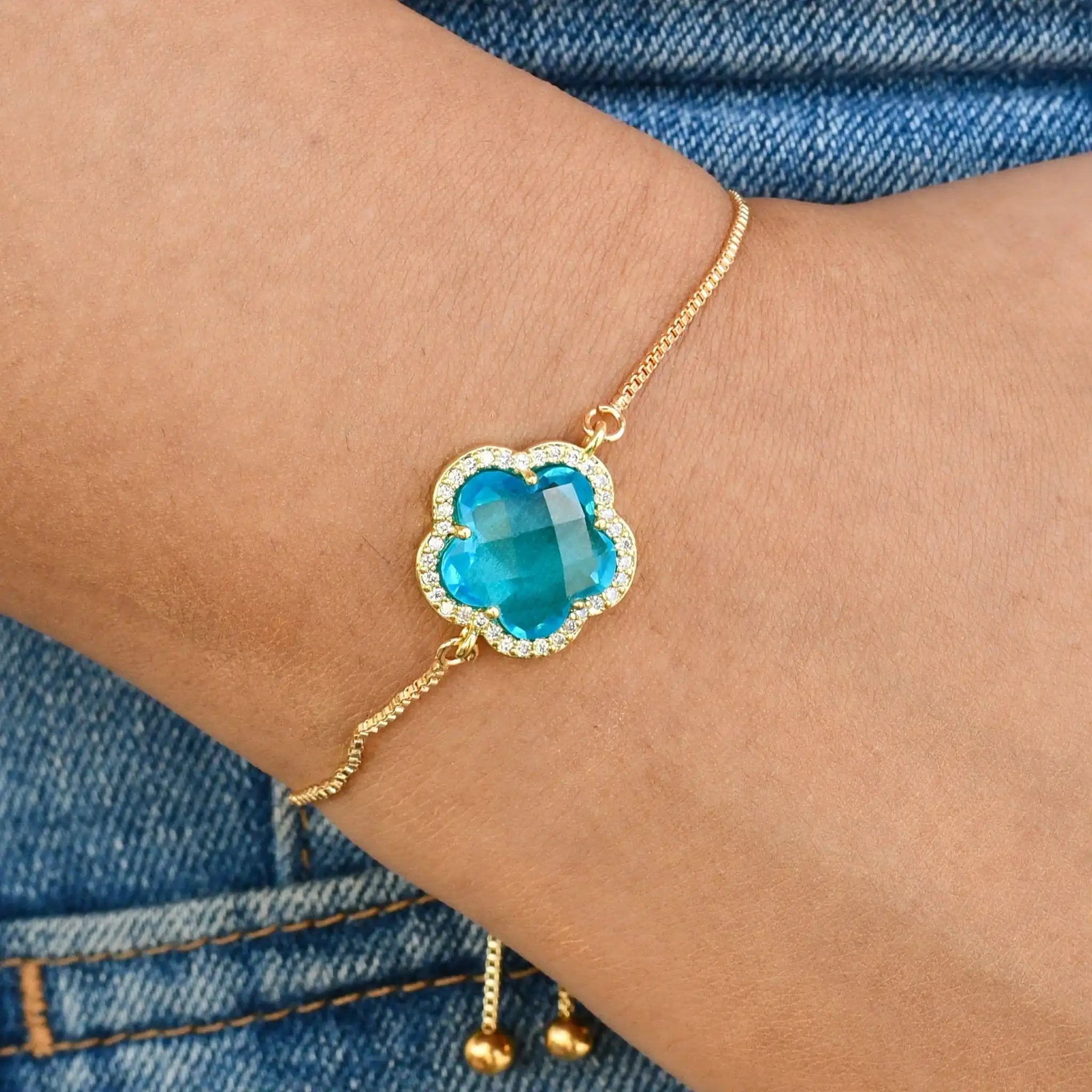 Precious Flower Bracelet