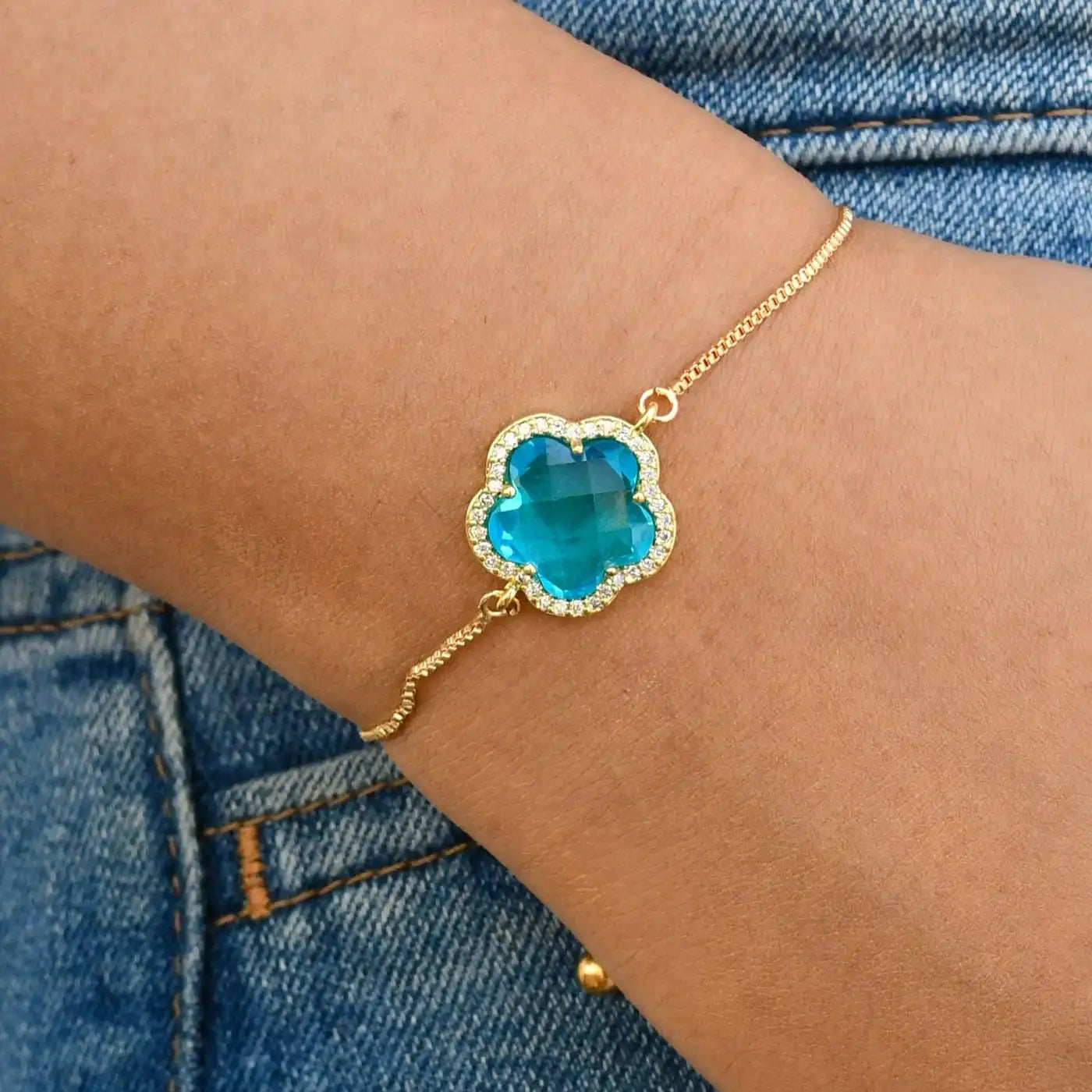 Precious Flower Bracelet
