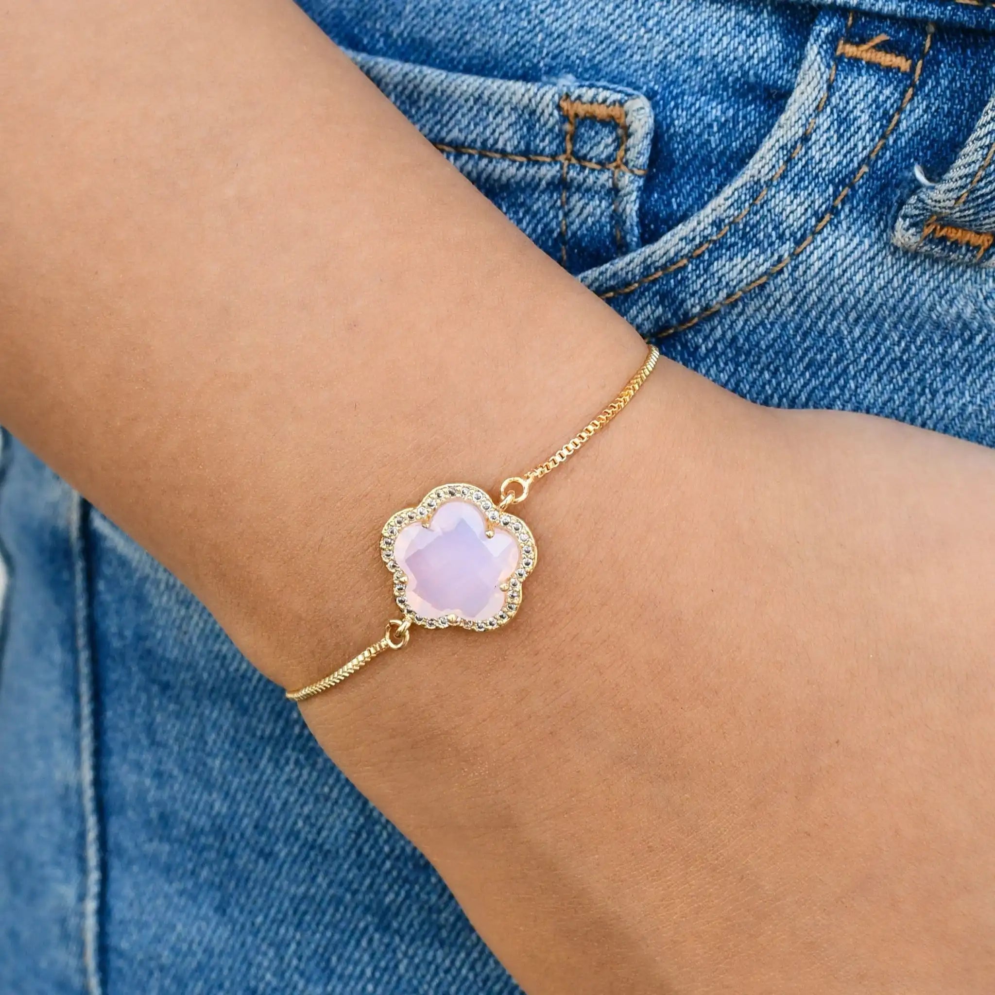 Precious Flower Bracelet