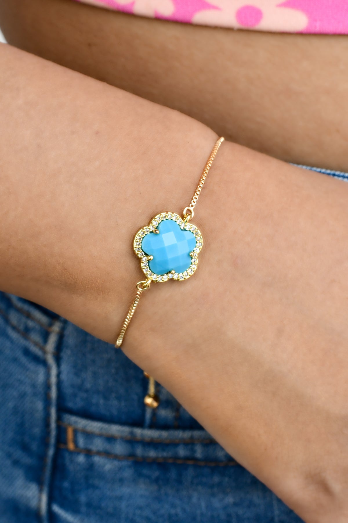 Precious Flower Bracelet