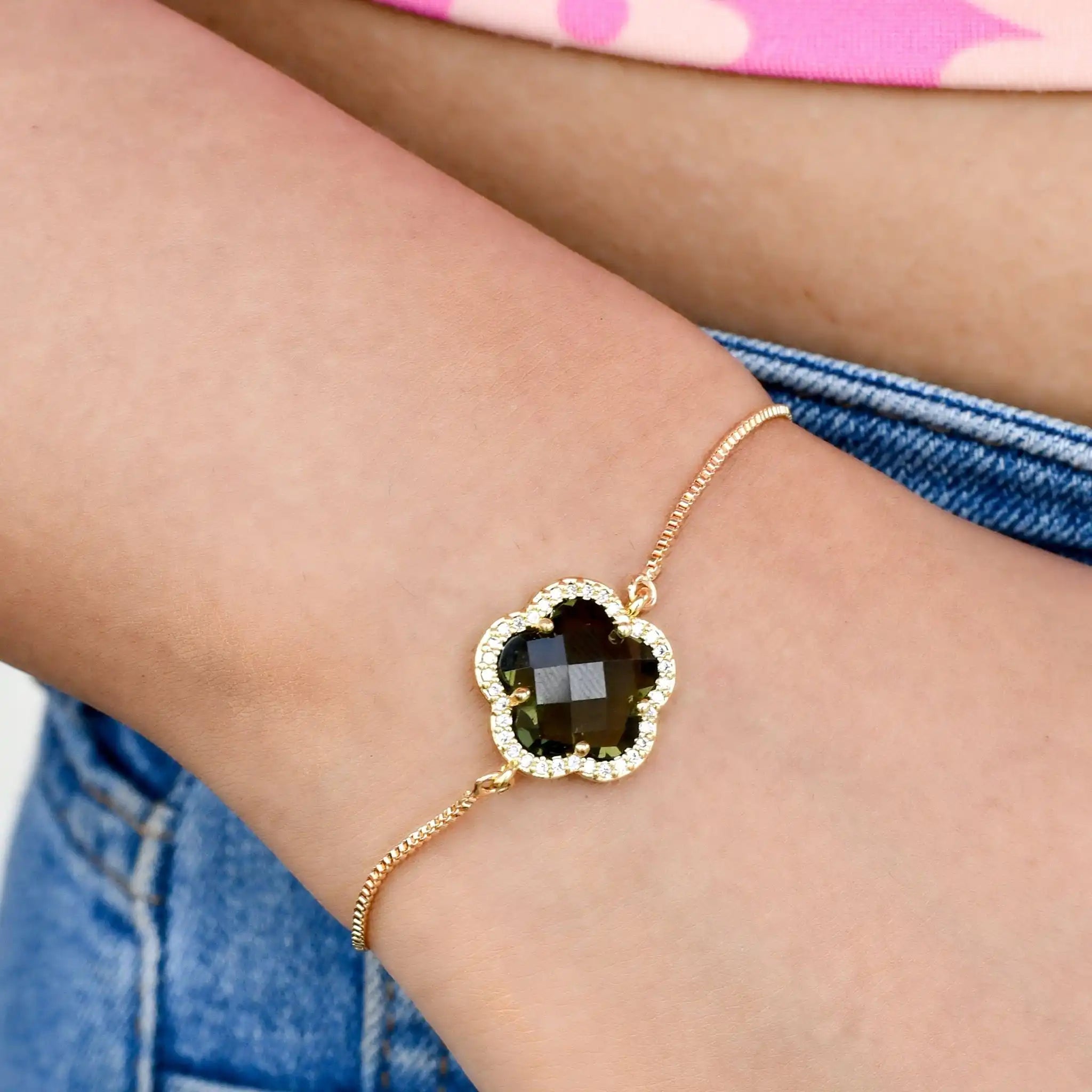 Precious Flower Bracelet