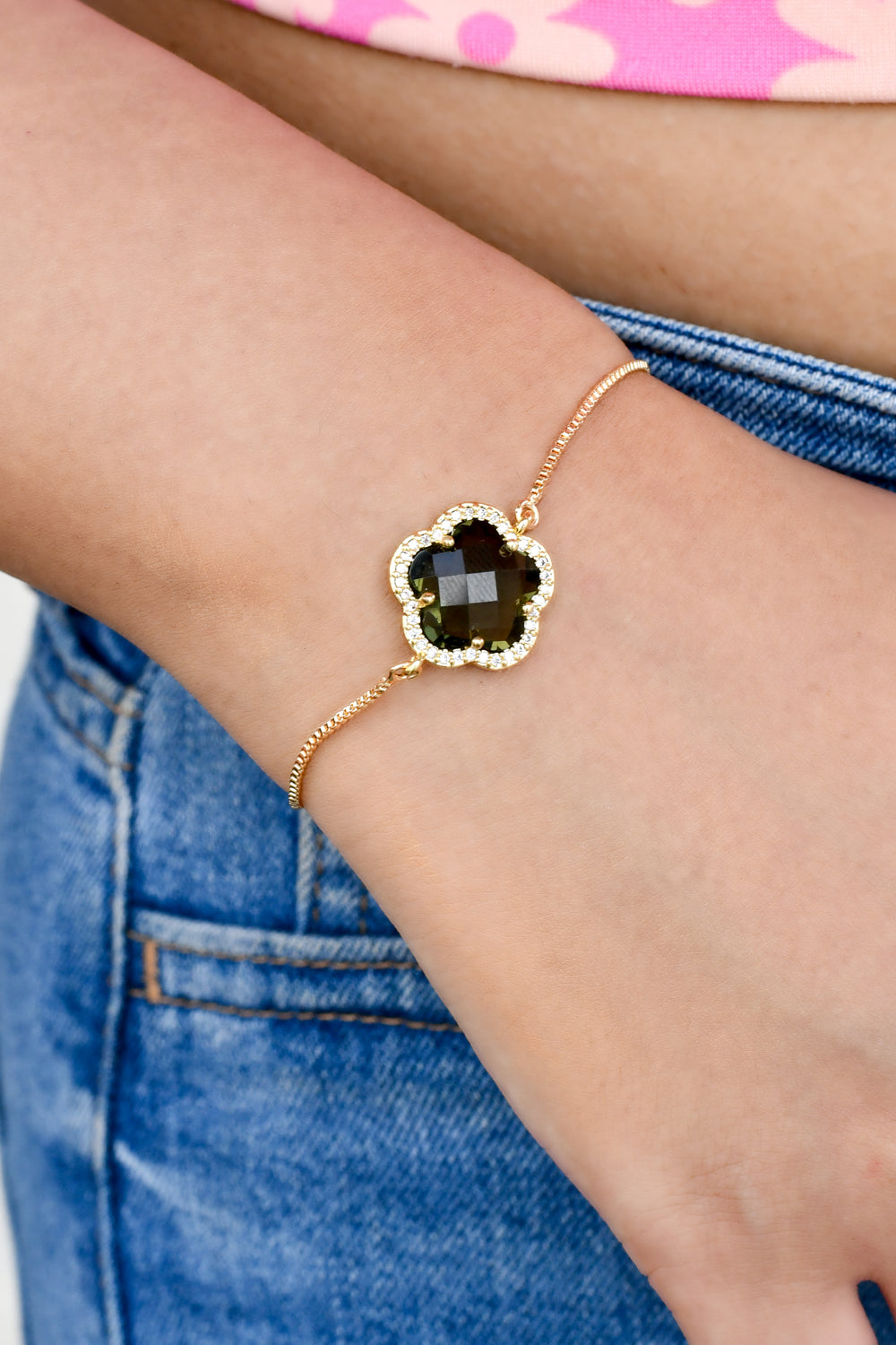 Precious Flower Bracelet