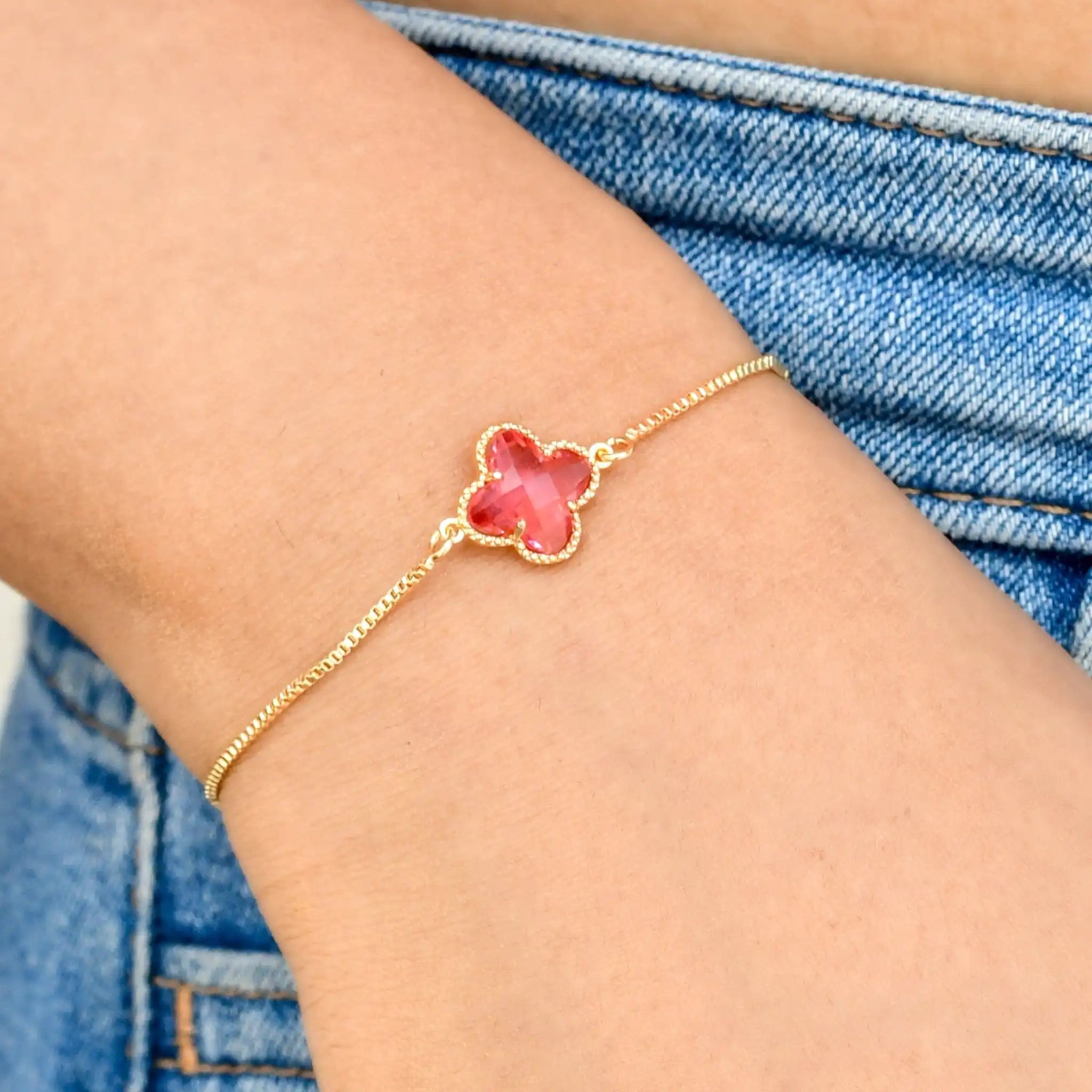 Precious Small Clover Bracelet