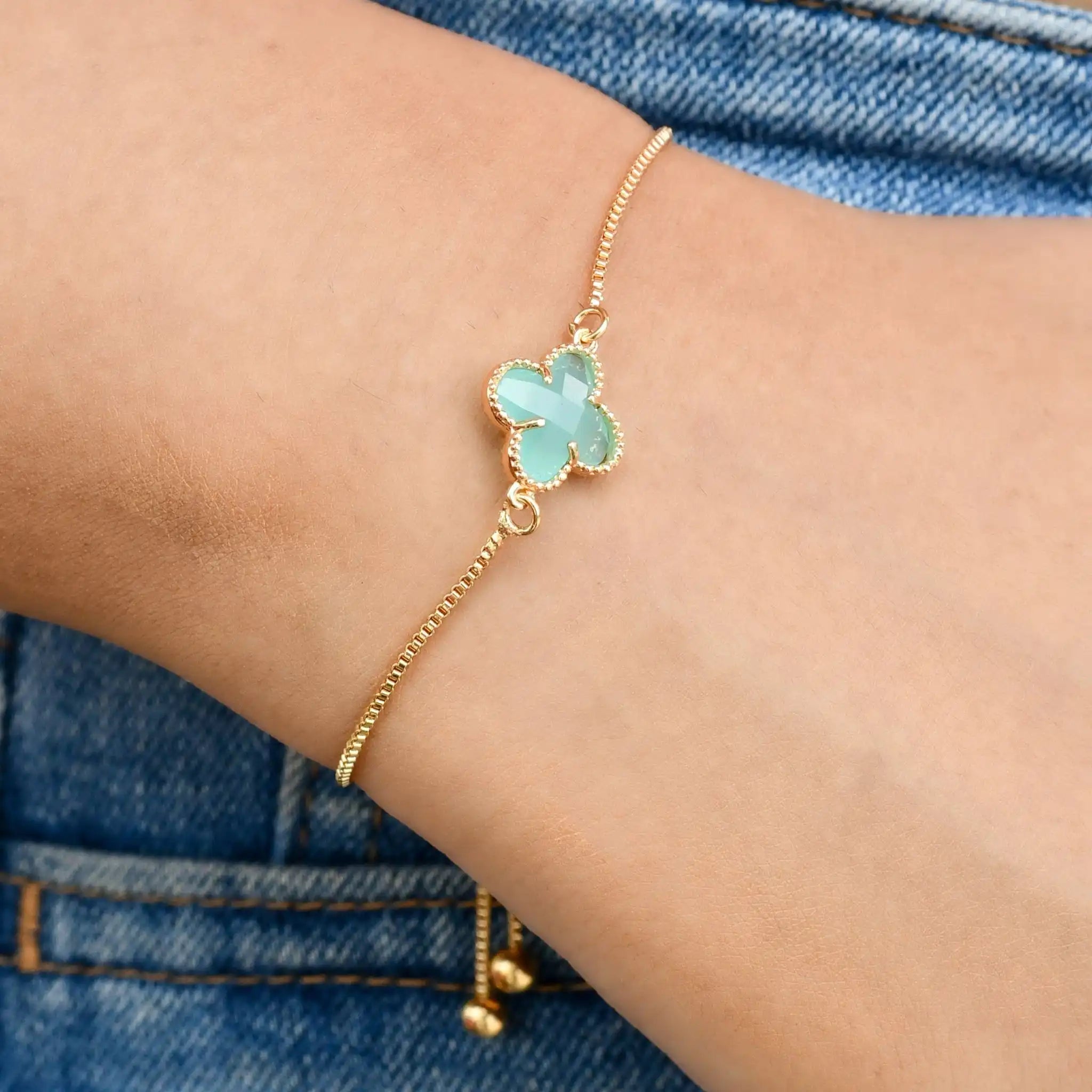 Precious Small Clover Bracelet