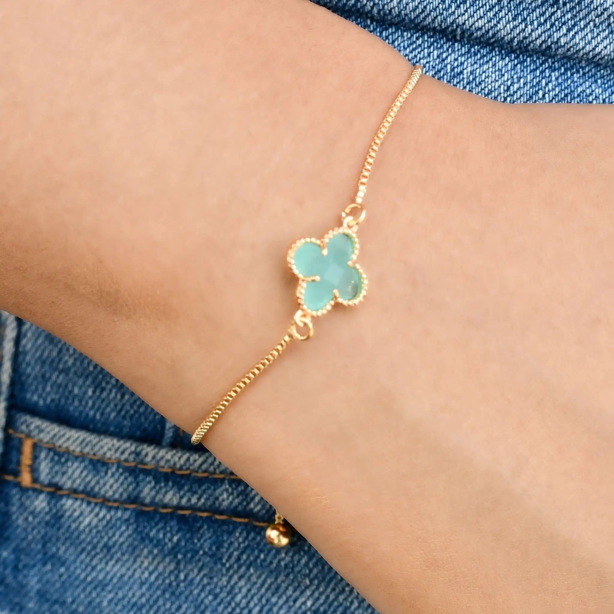 Precious Small Clover Bracelet