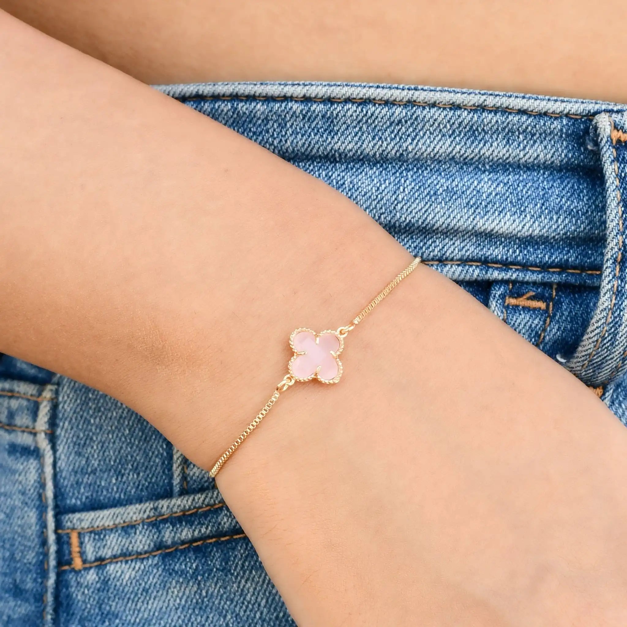 Precious Small Clover Bracelet