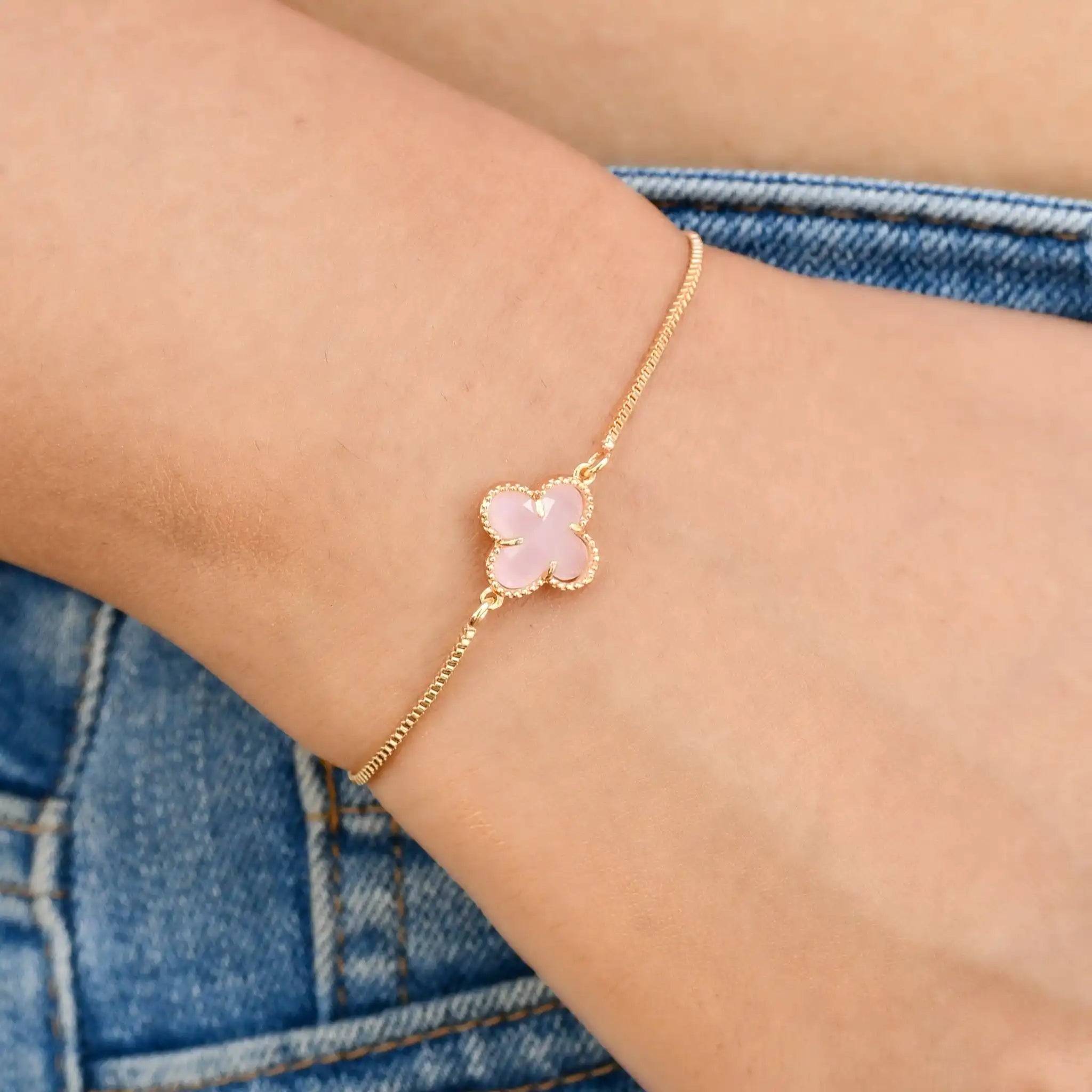 Precious Small Clover Bracelet