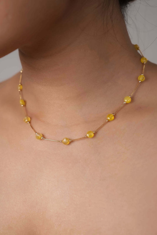 Radiance Ball Dainty Necklace