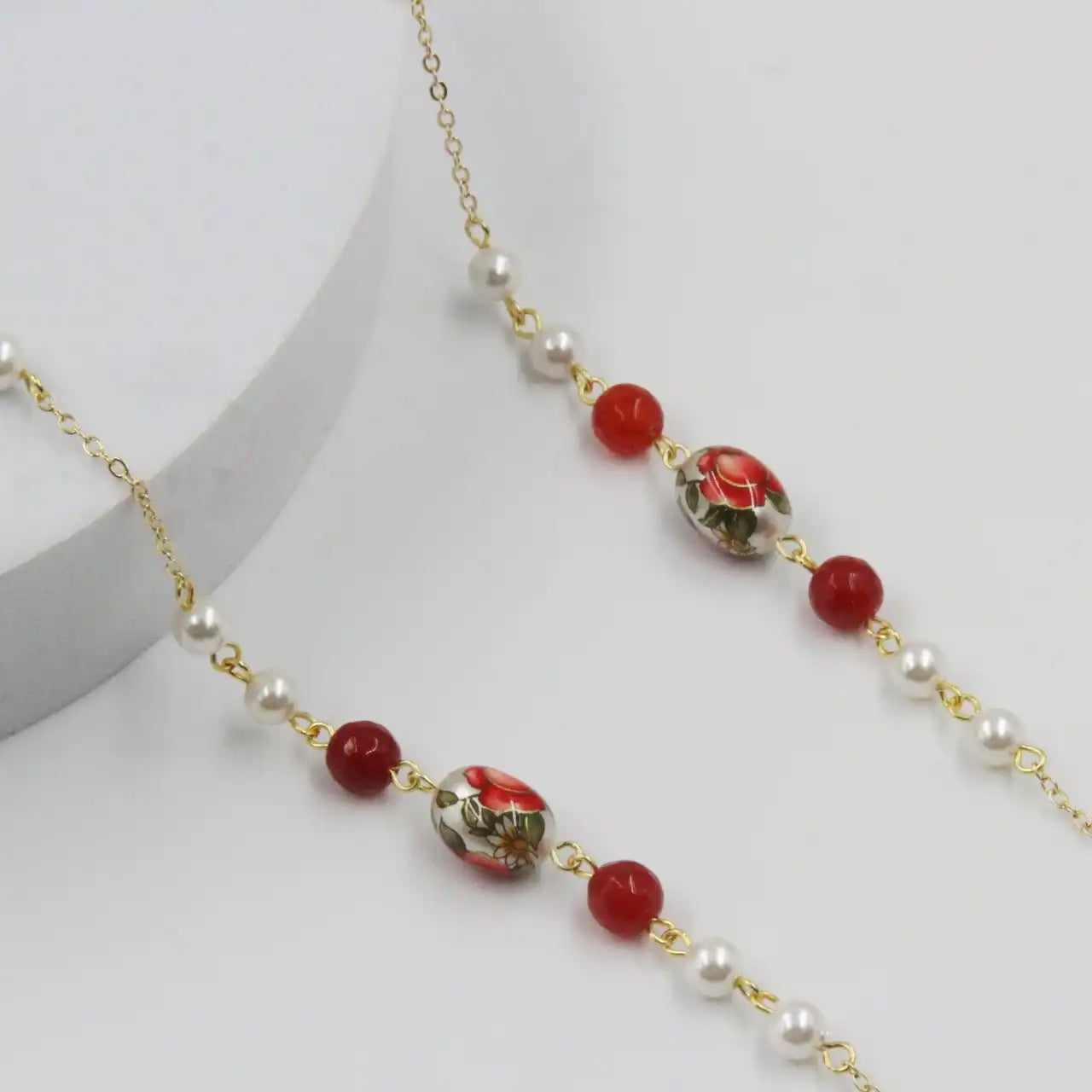 Blooming Floral Pearl Set