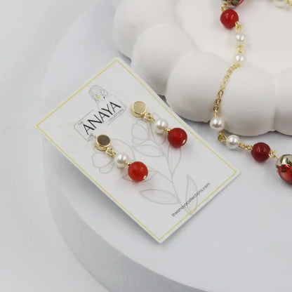 Blooming Floral Pearl Set