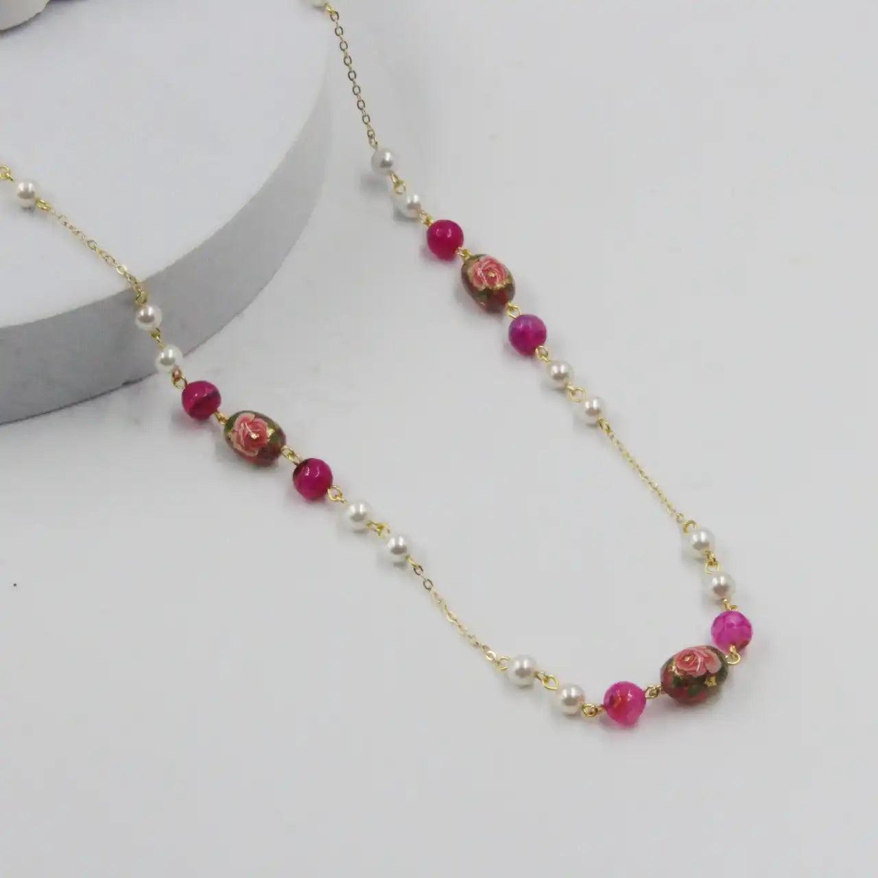 Blooming Floral Pearl Set