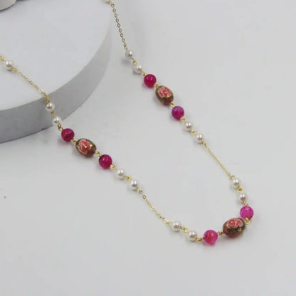 Blooming Floral Pearl Set