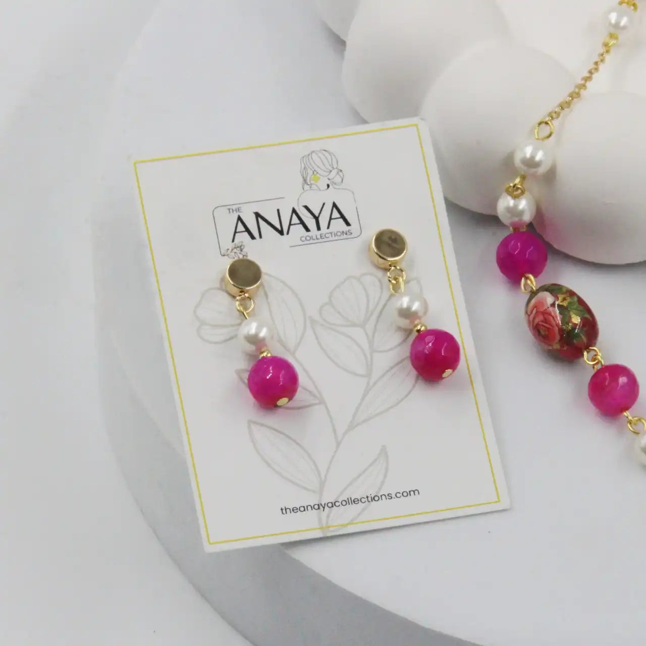 Blooming Floral Pearl Set