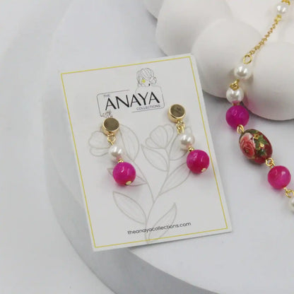 Blooming Floral Pearl Set