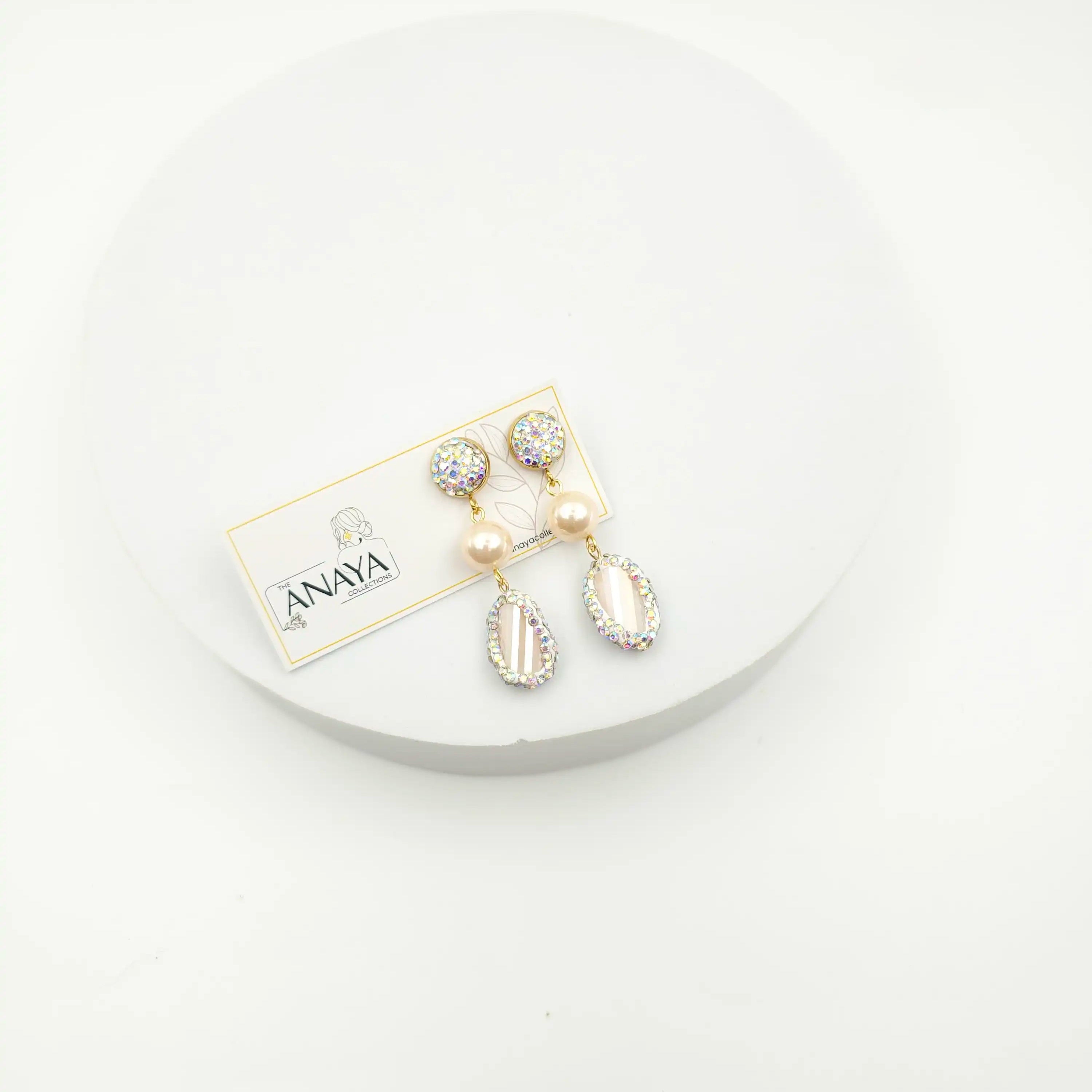 Regal Pearl Earrings