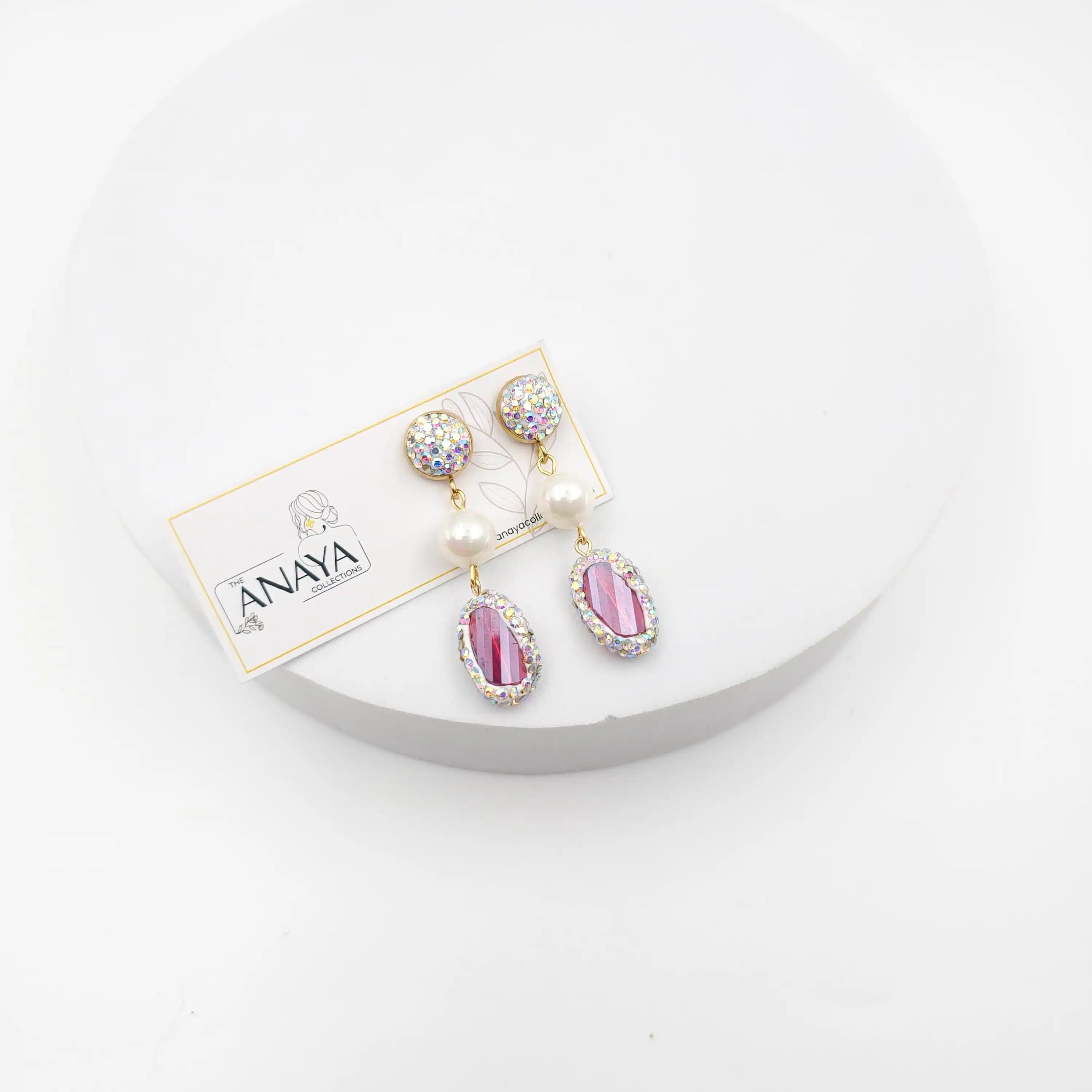 Regal Pearl Earrings