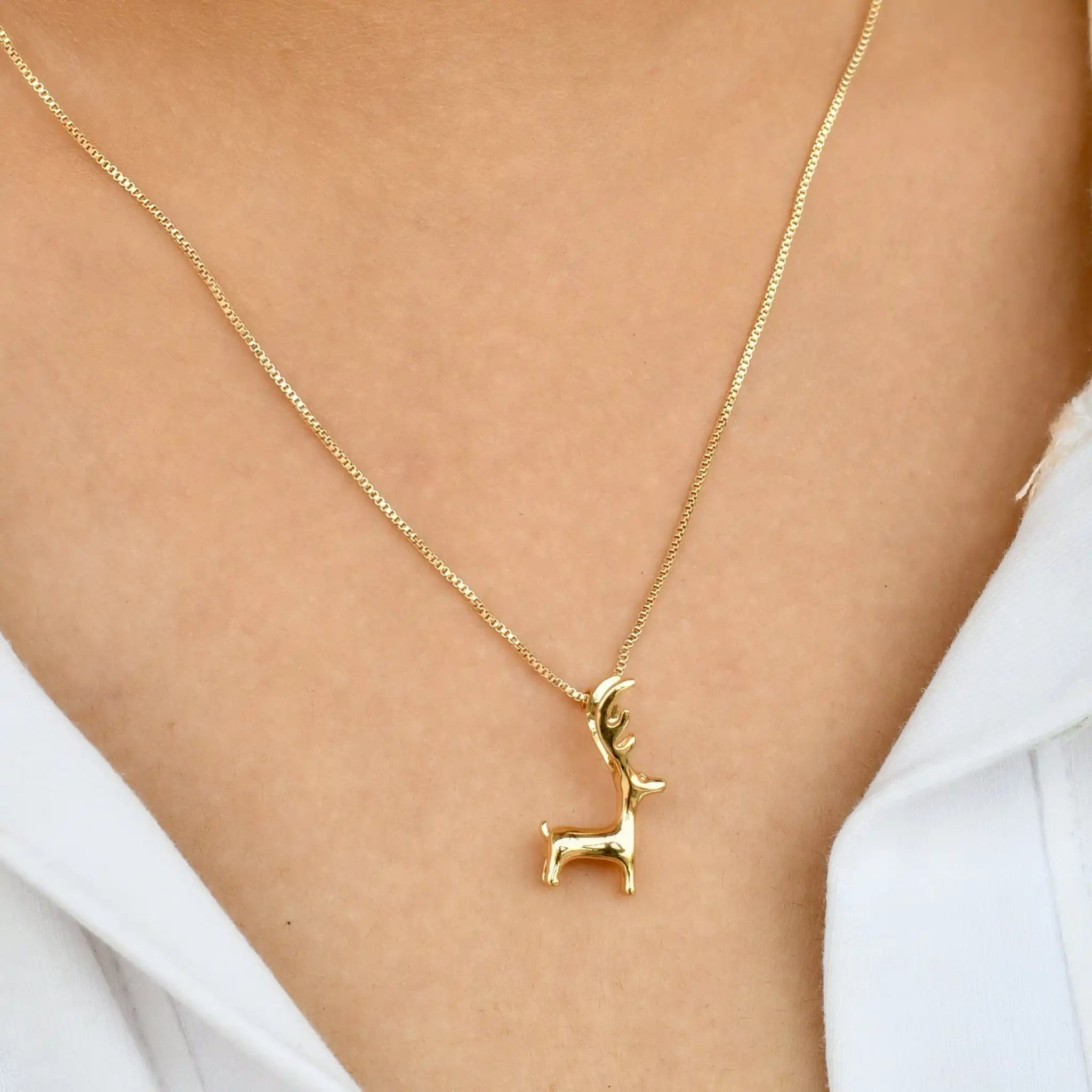 Reindeer Pendant Chain