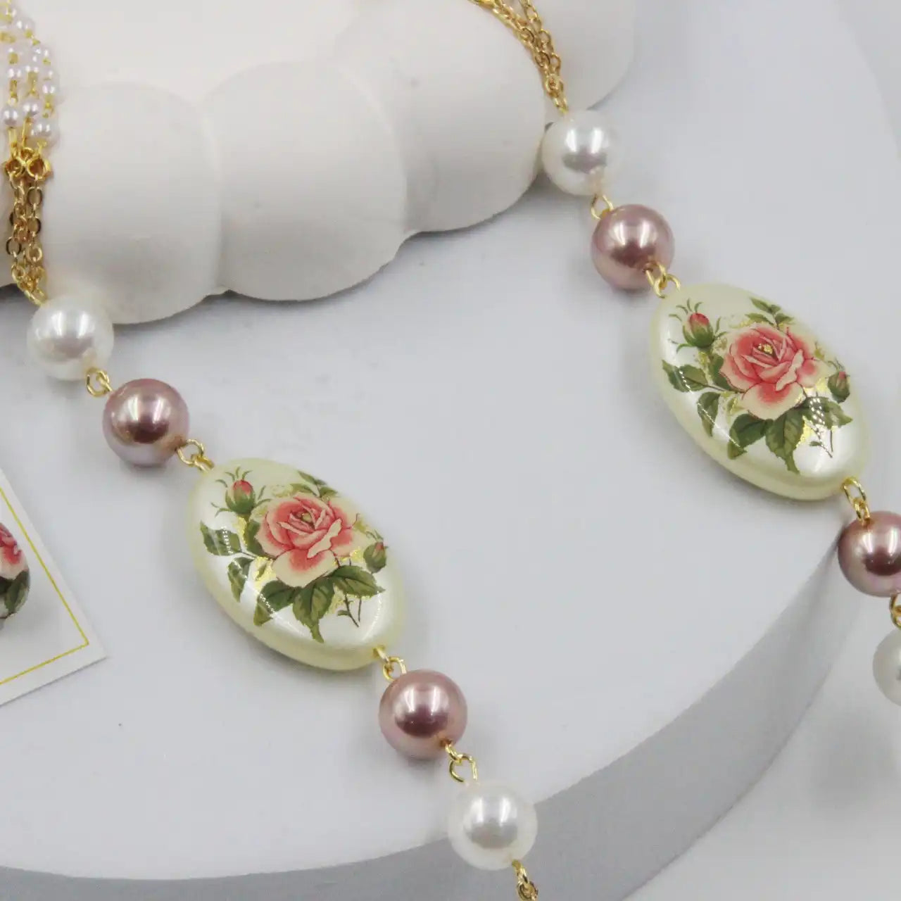 Eternal Bloom Japanese Decal Pearl Set