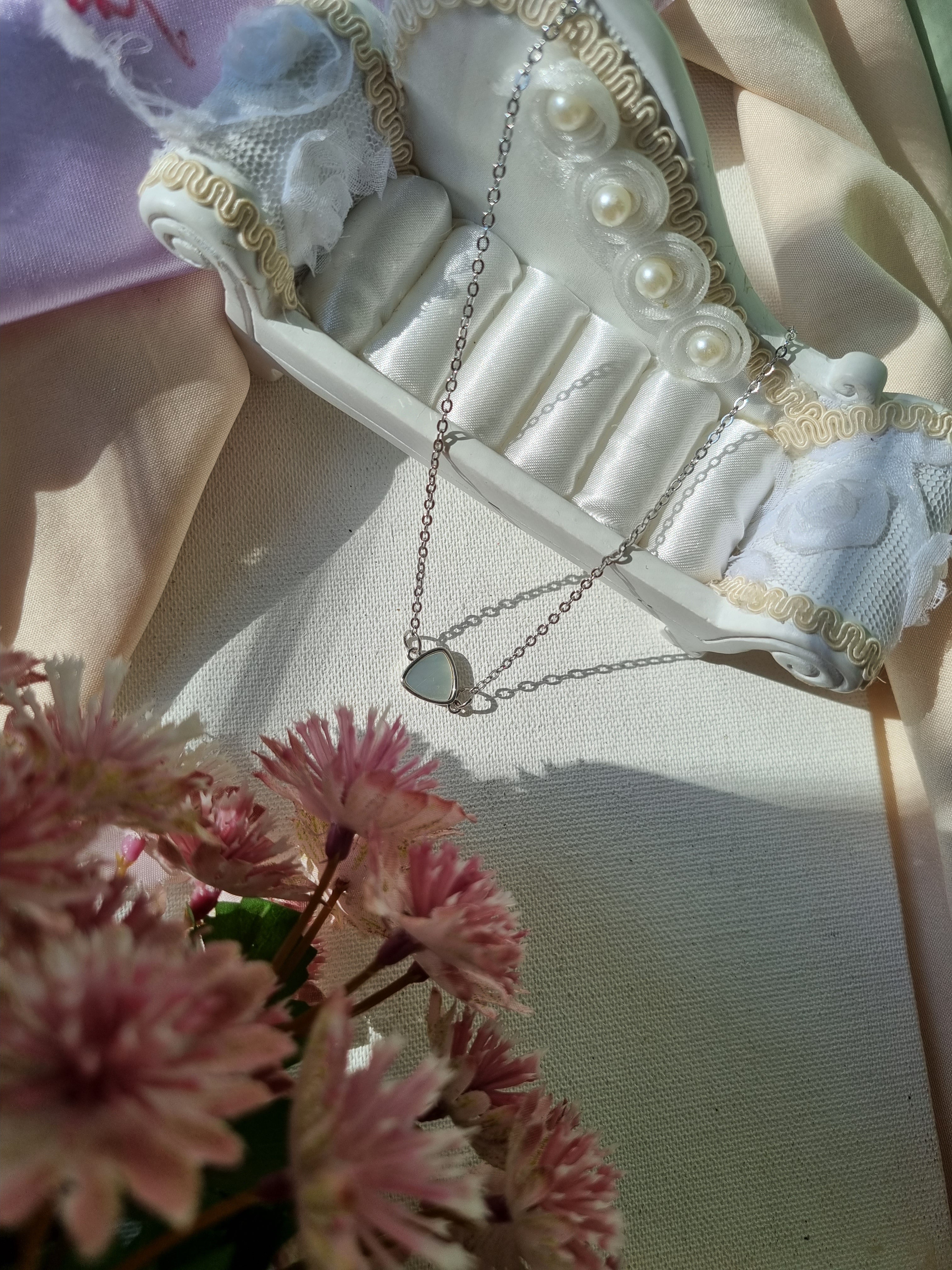 Silver Mother Of Pearl Chain 1