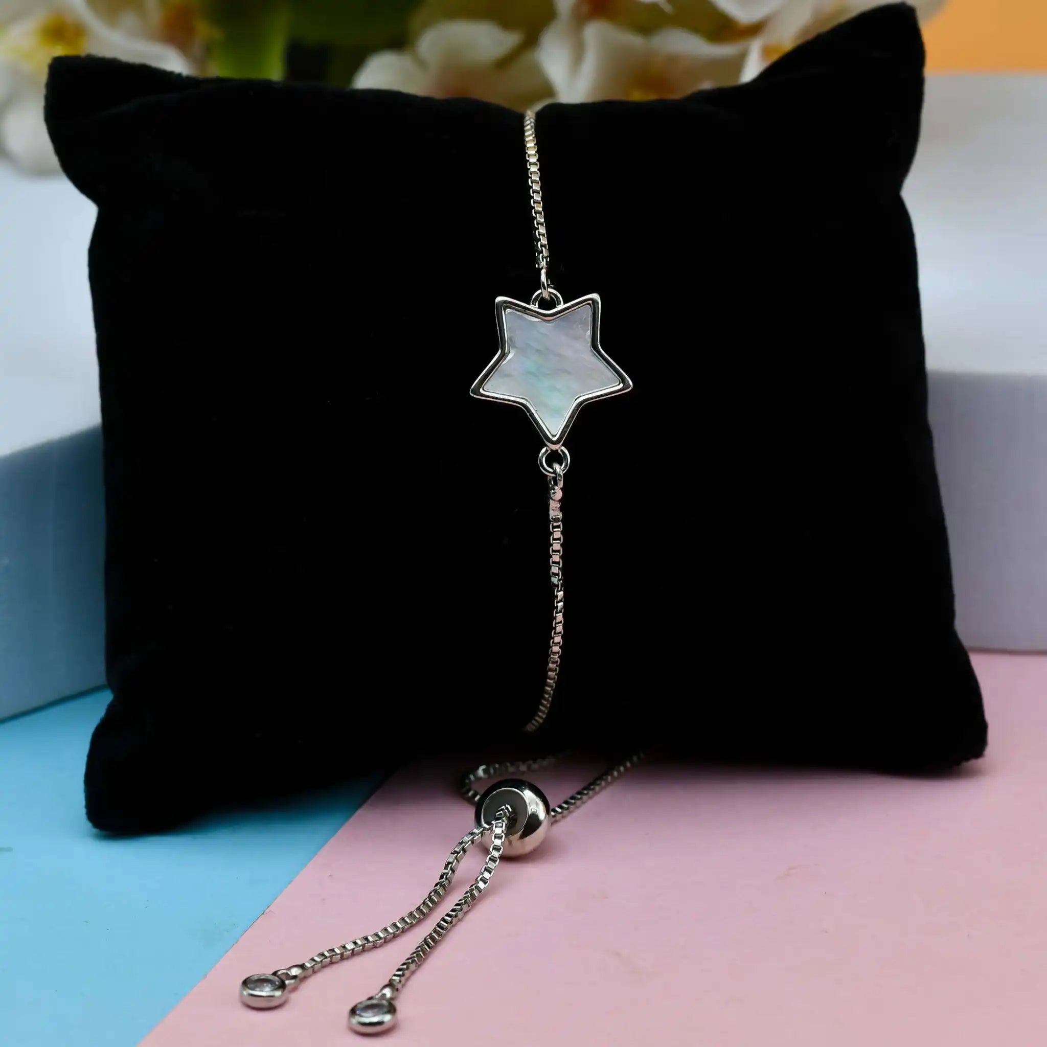 Silver Star MOP Bracelet