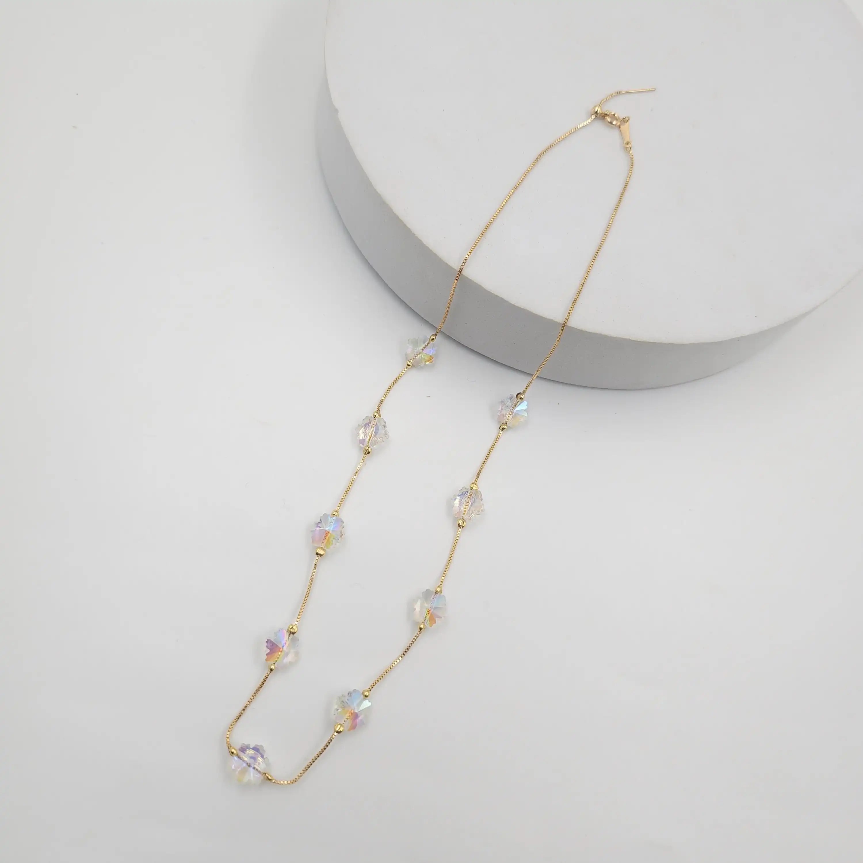 Snowflake Dainty Necklace