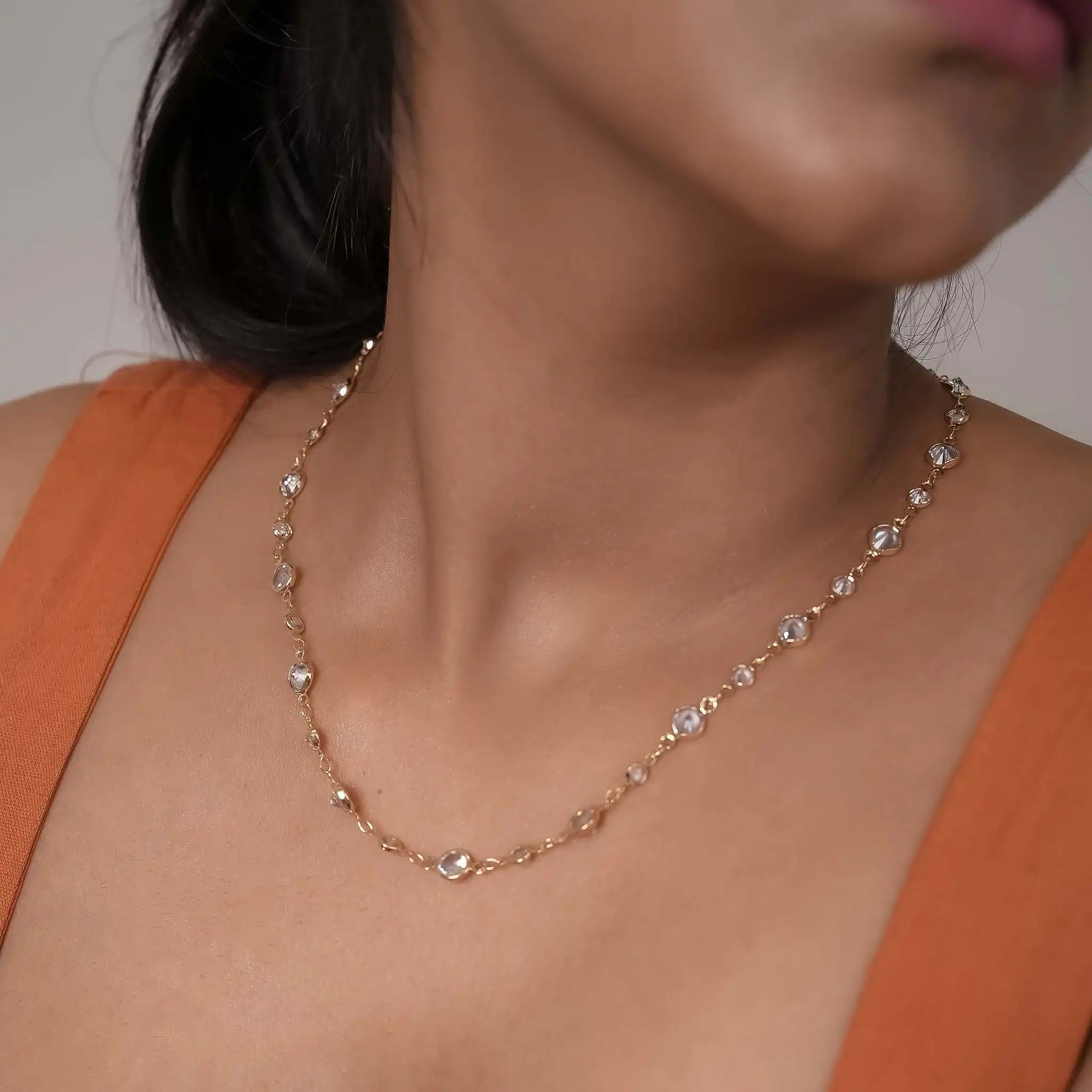 Sparkling CZ Necklace
