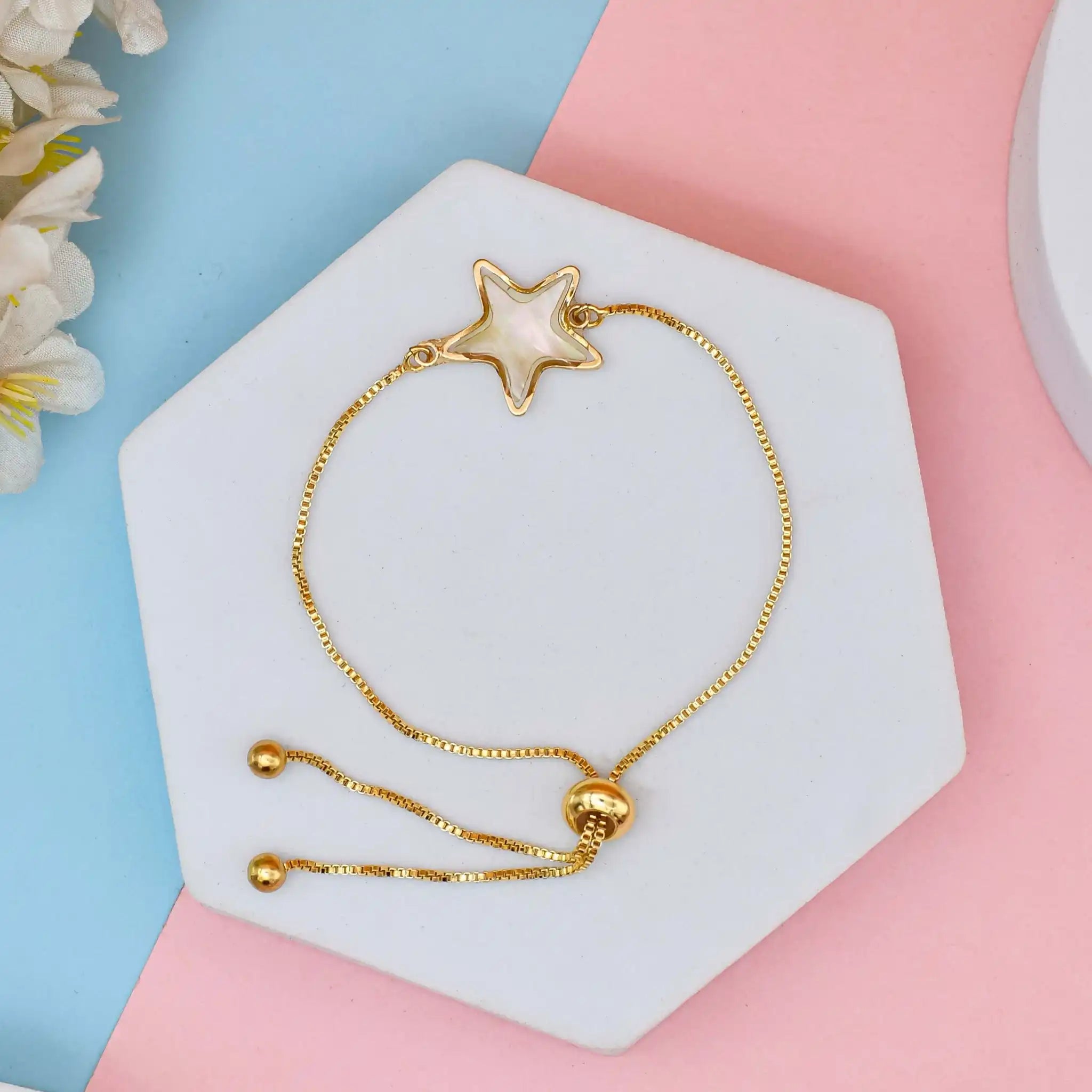 Star MOP Pull Bracelet