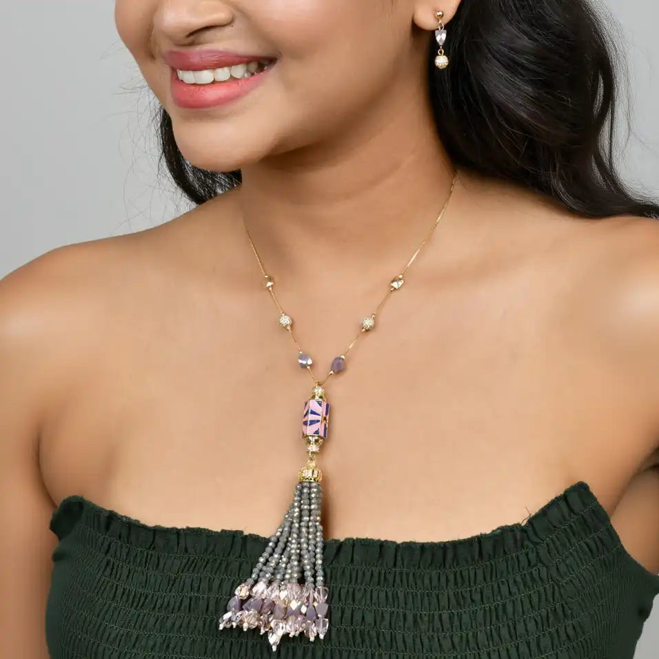 Talisman Crystal Pendant Set