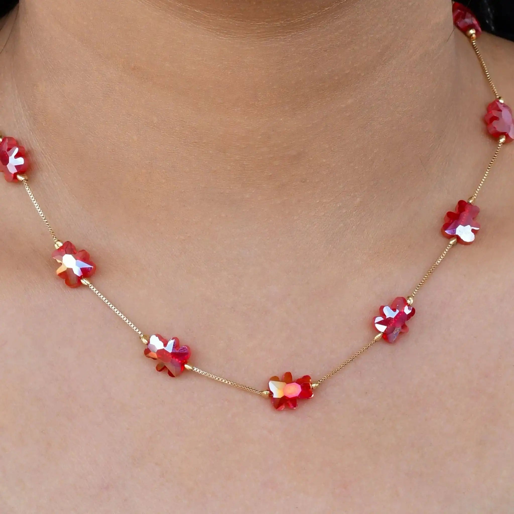 Teddy Dainty Necklace
