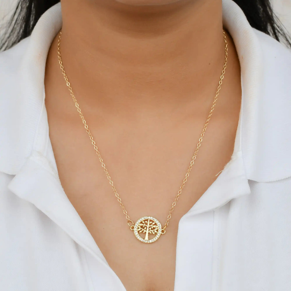 Tree of Life Pendant Chain