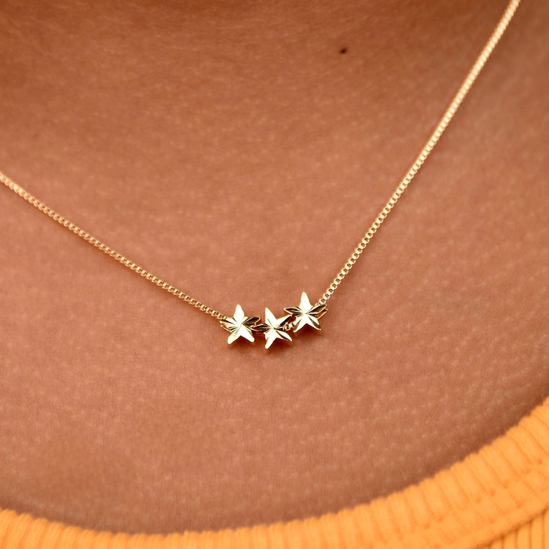 Triplet 3D Pendant Chain
